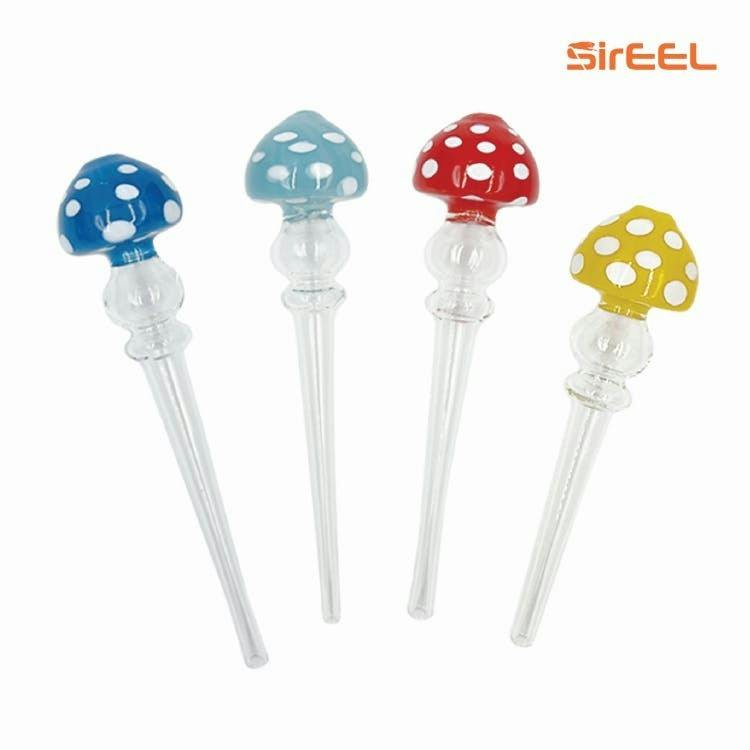 SirEEL 6" Mushroom Dab Straw Each