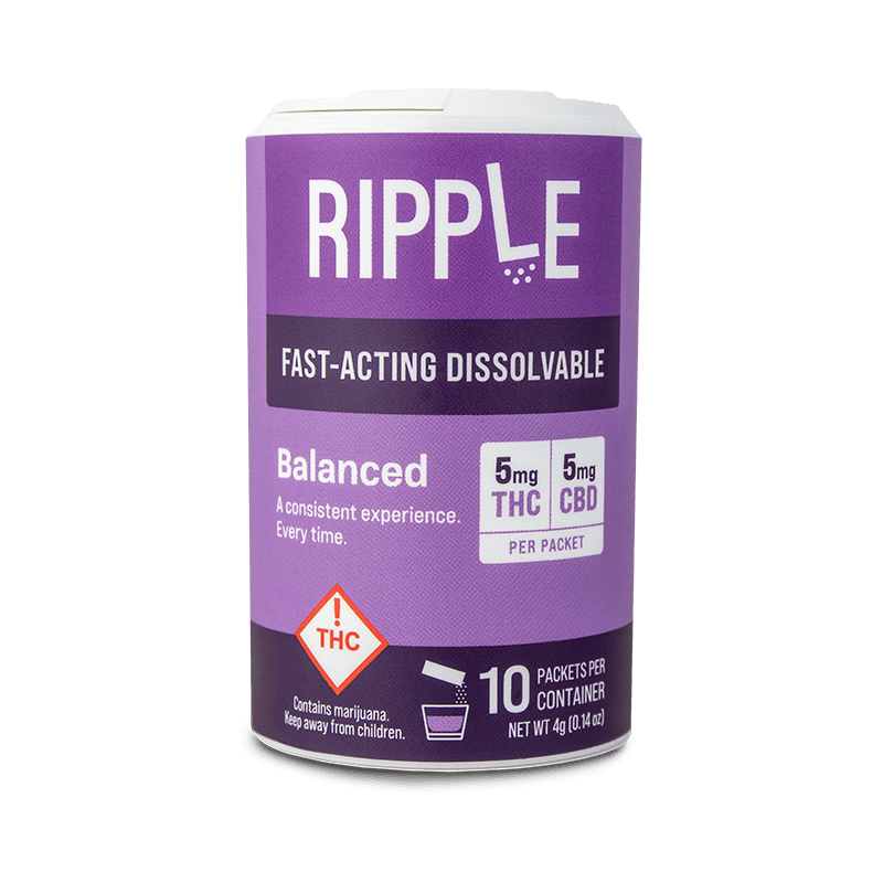 Ripple Balanced Dissolvables 5mg:5mg:5mg Disolveable 100 mg
