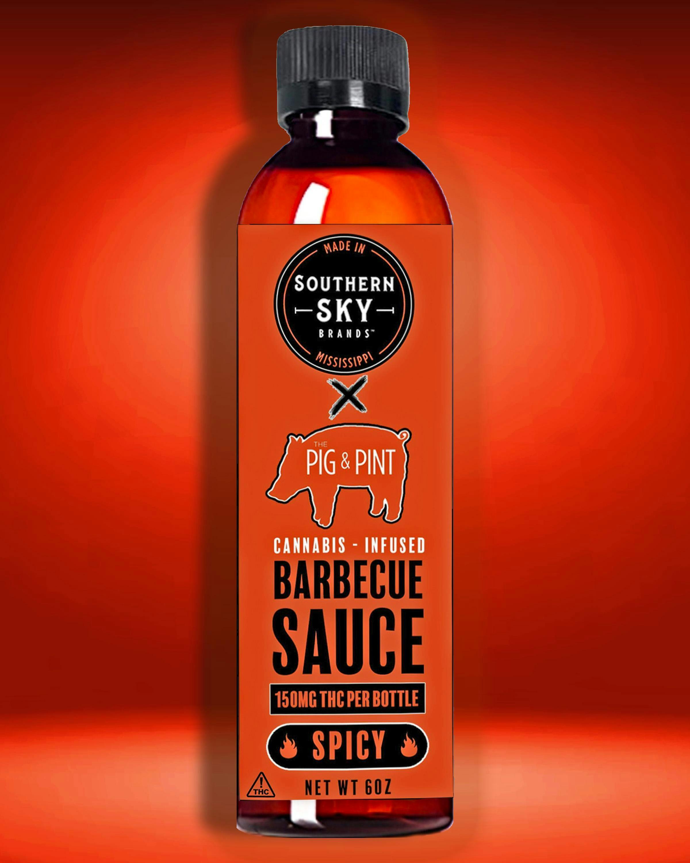 Southern Sky Brands | Spicy BBQ Sauce | 150mg by Southern Sky Brands