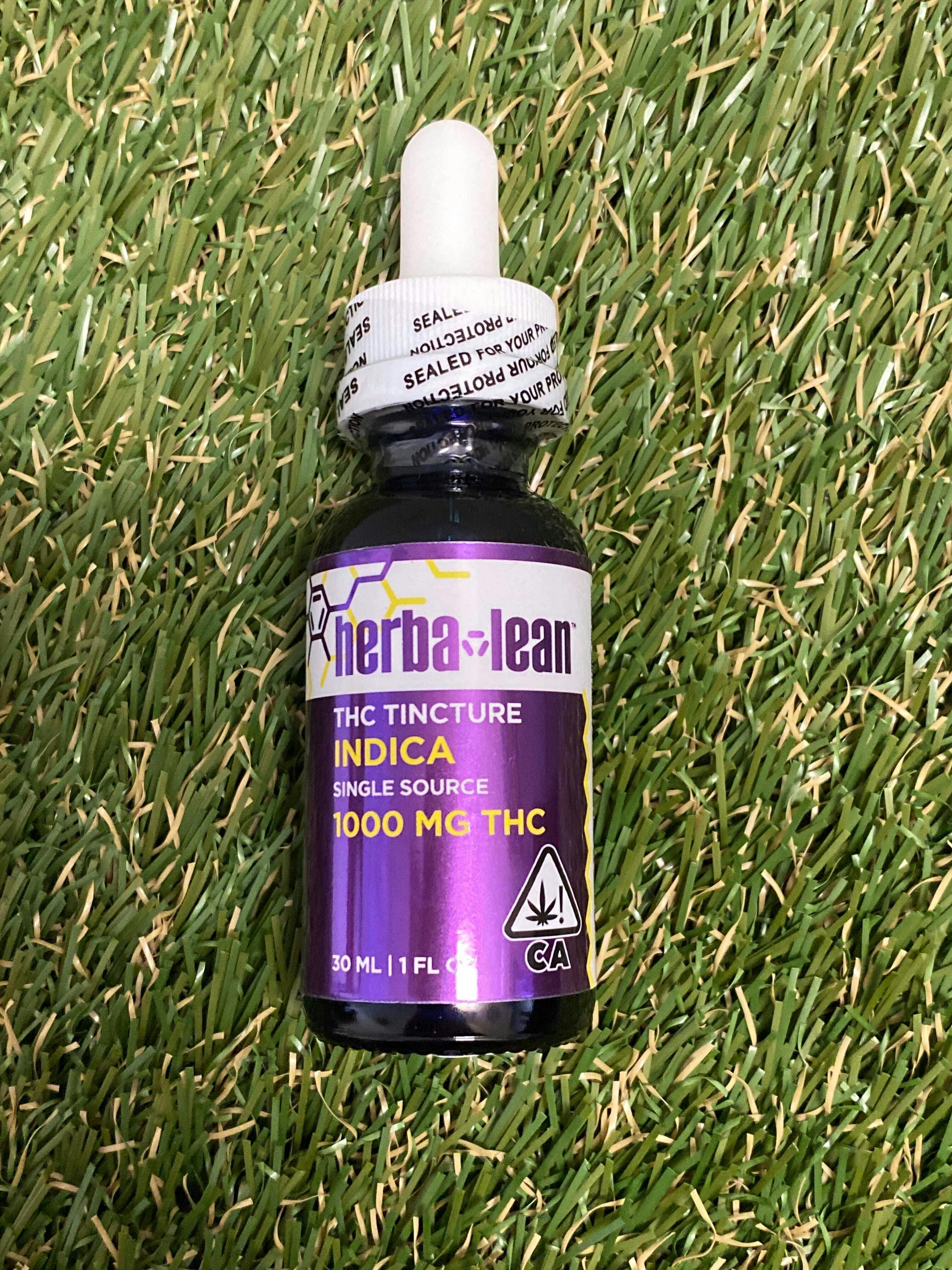 HERBA-LEAN - INDICA 1000MG TINCTURE