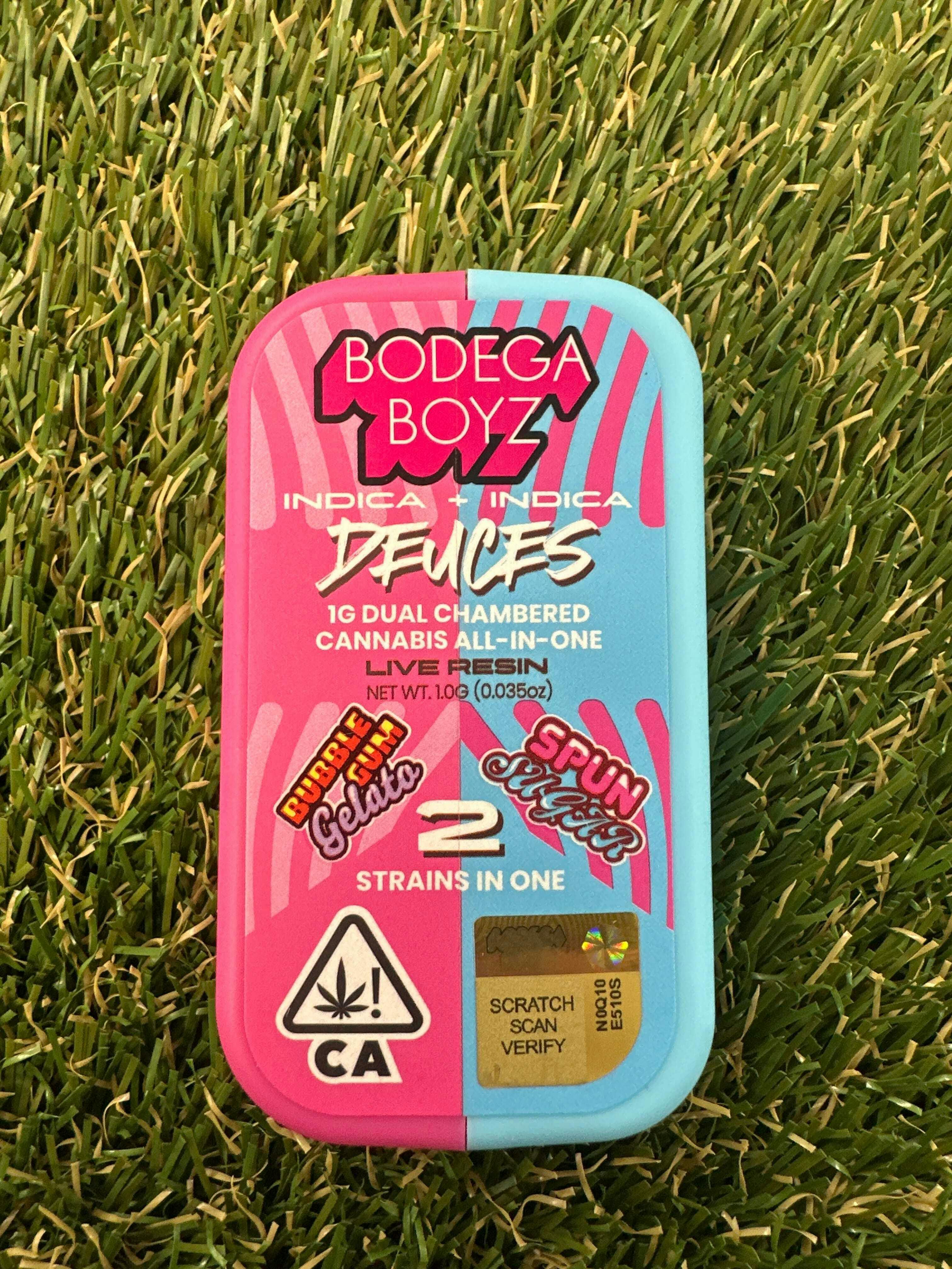 Bodega Boyz - BUBBLEGUM GELATO x SPUN SUGAR DEUCED 1G DISP - 1 gram