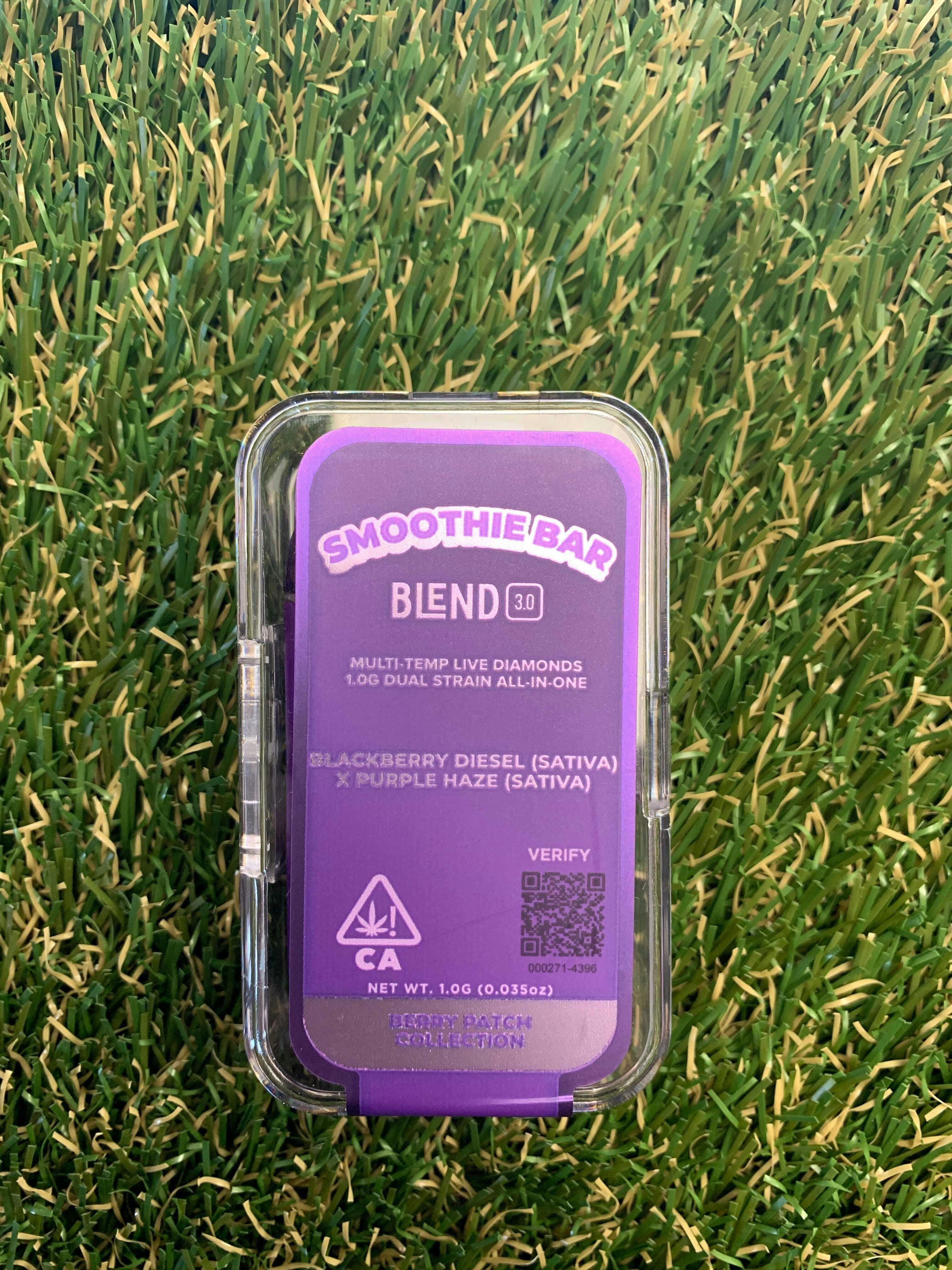 SMOOTHIE BAR - BLACKBERRY DIESEL X PURPLE HAZE 1G LLD DISP - 1 gram