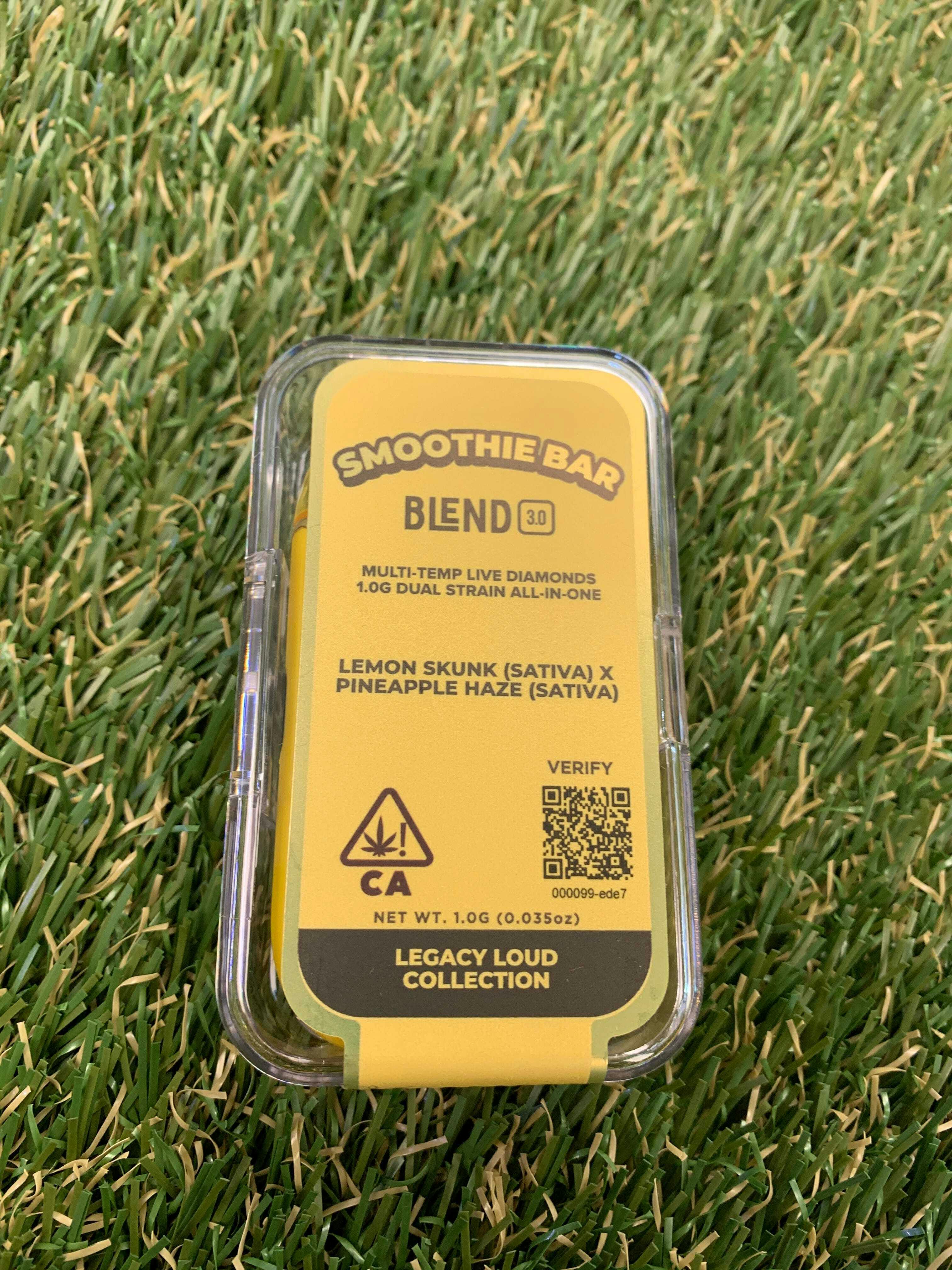 SMOOTHIE BAR - LEMON SKUNK X PINEAPPLE HAZE 1G LLD DISP - 1 gram
