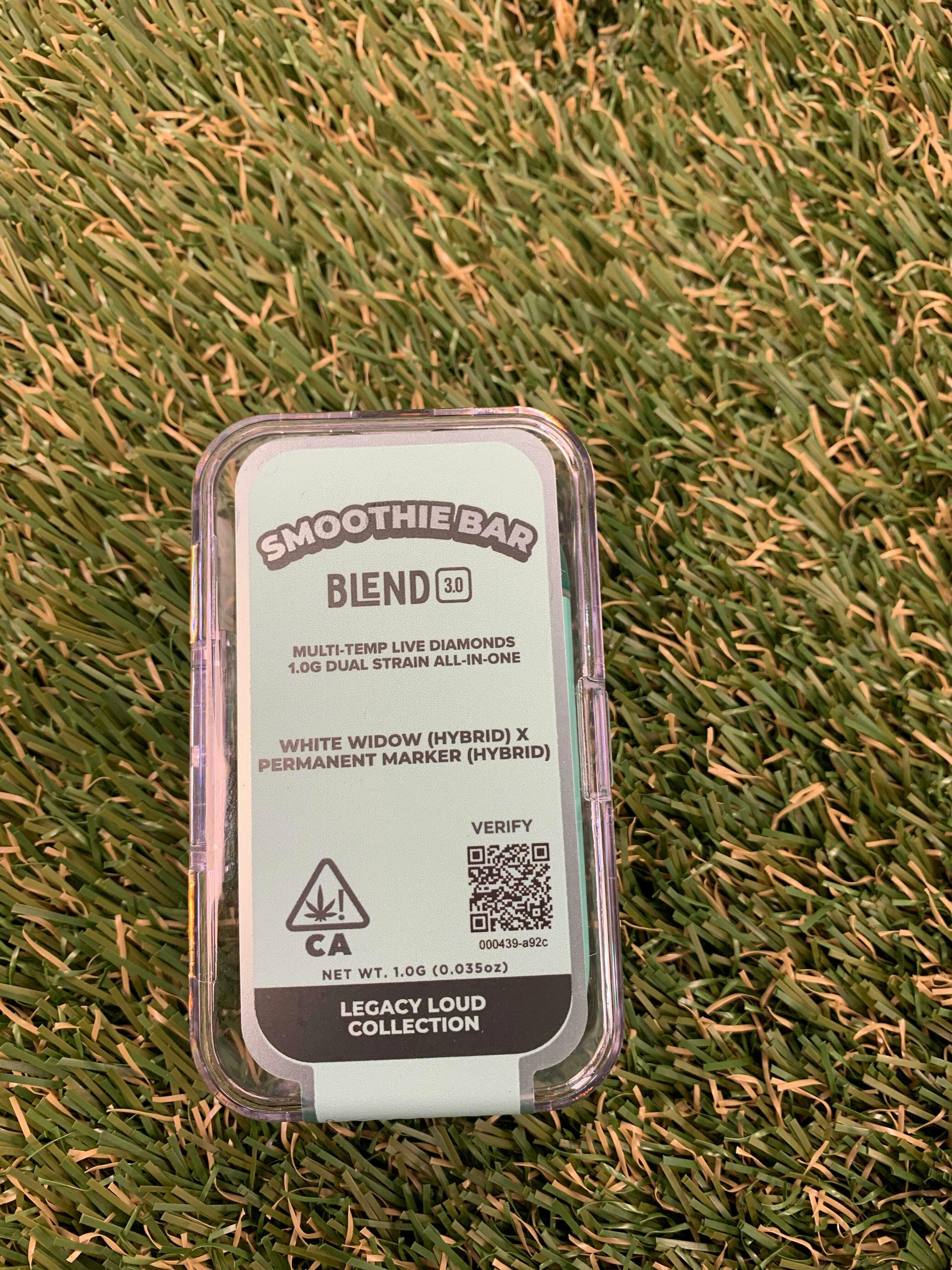 SMOOTHIE BAR - WHITE WIDOW X PERMANENT MARKER 1G LLD DISP - 1 gram