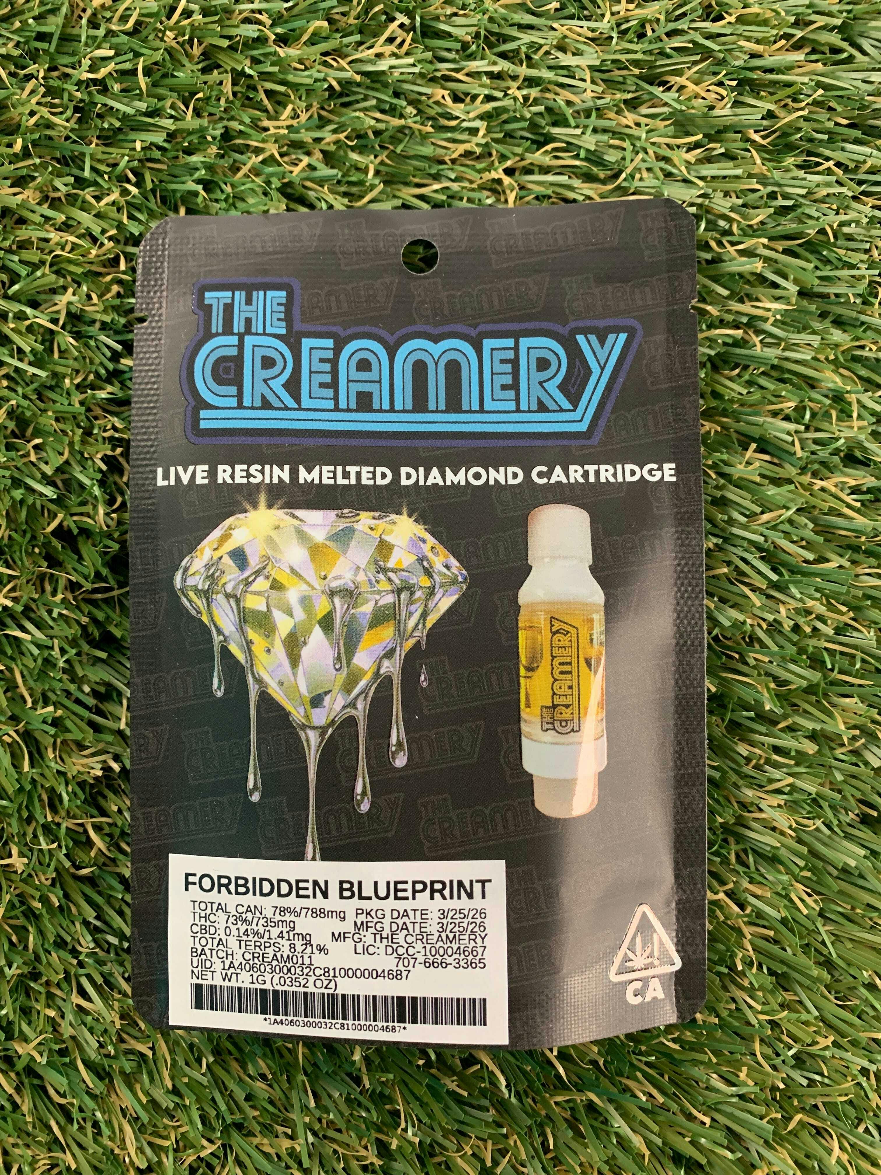 THE CREAMERY - FORBIDDEN BLUEPRINT LR 1G REFILL - 1 gram