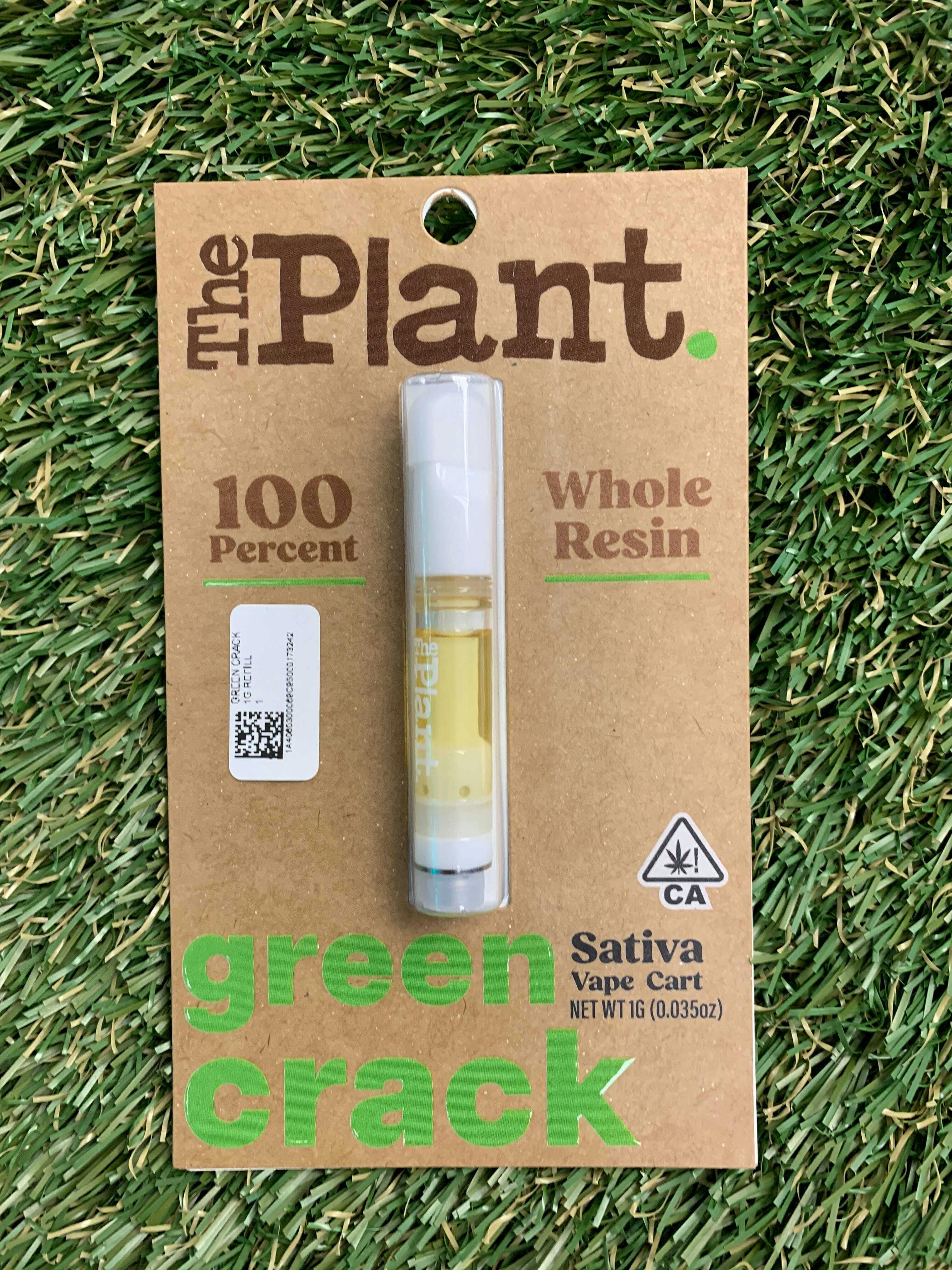 THE PLANT VAPE - GREEN CRACK 1G REFILL