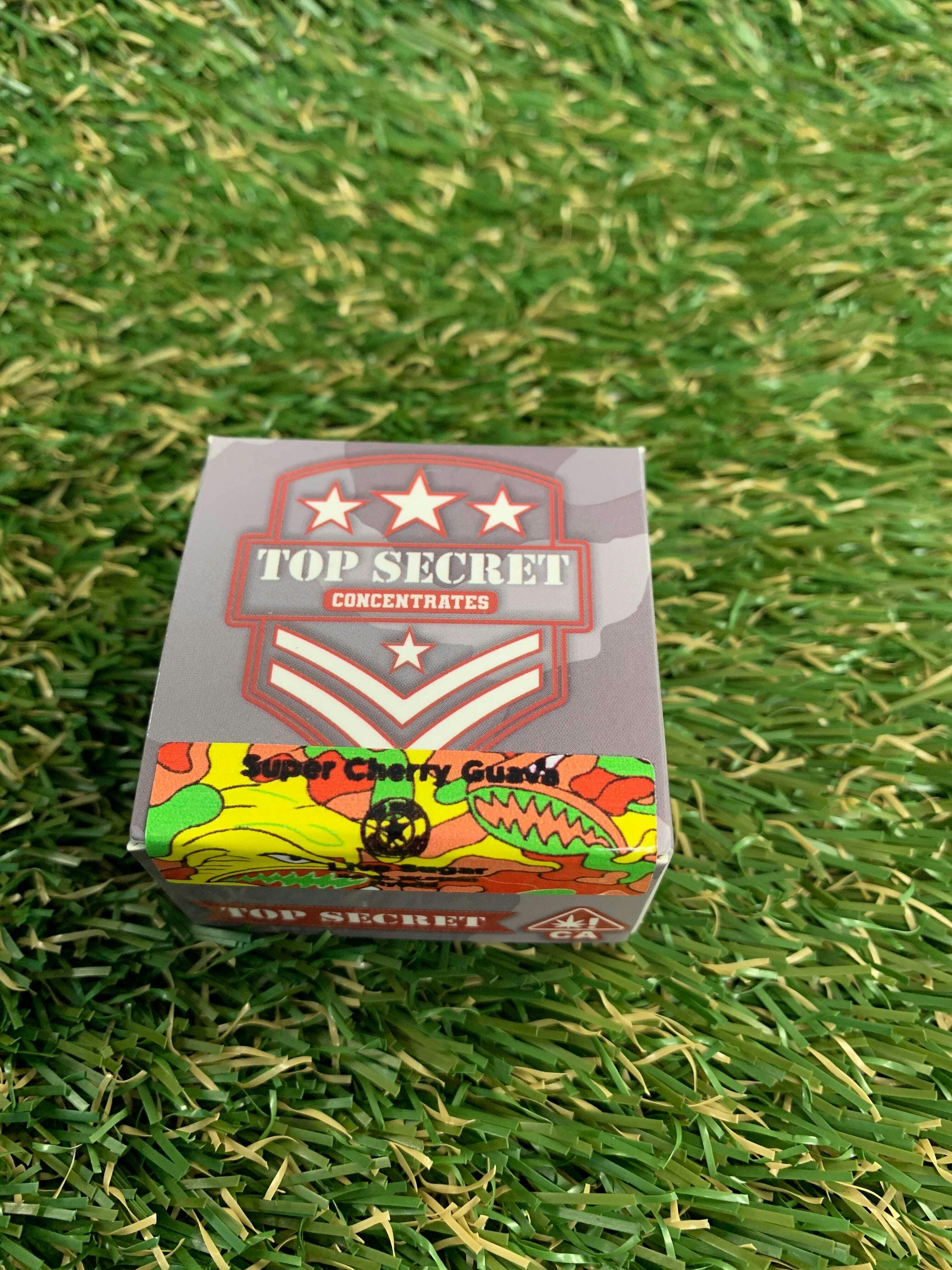 TOP SECRET - SUPER CHERRY GUAVA 1G LIVE RESIN SUGAR - 1 gram