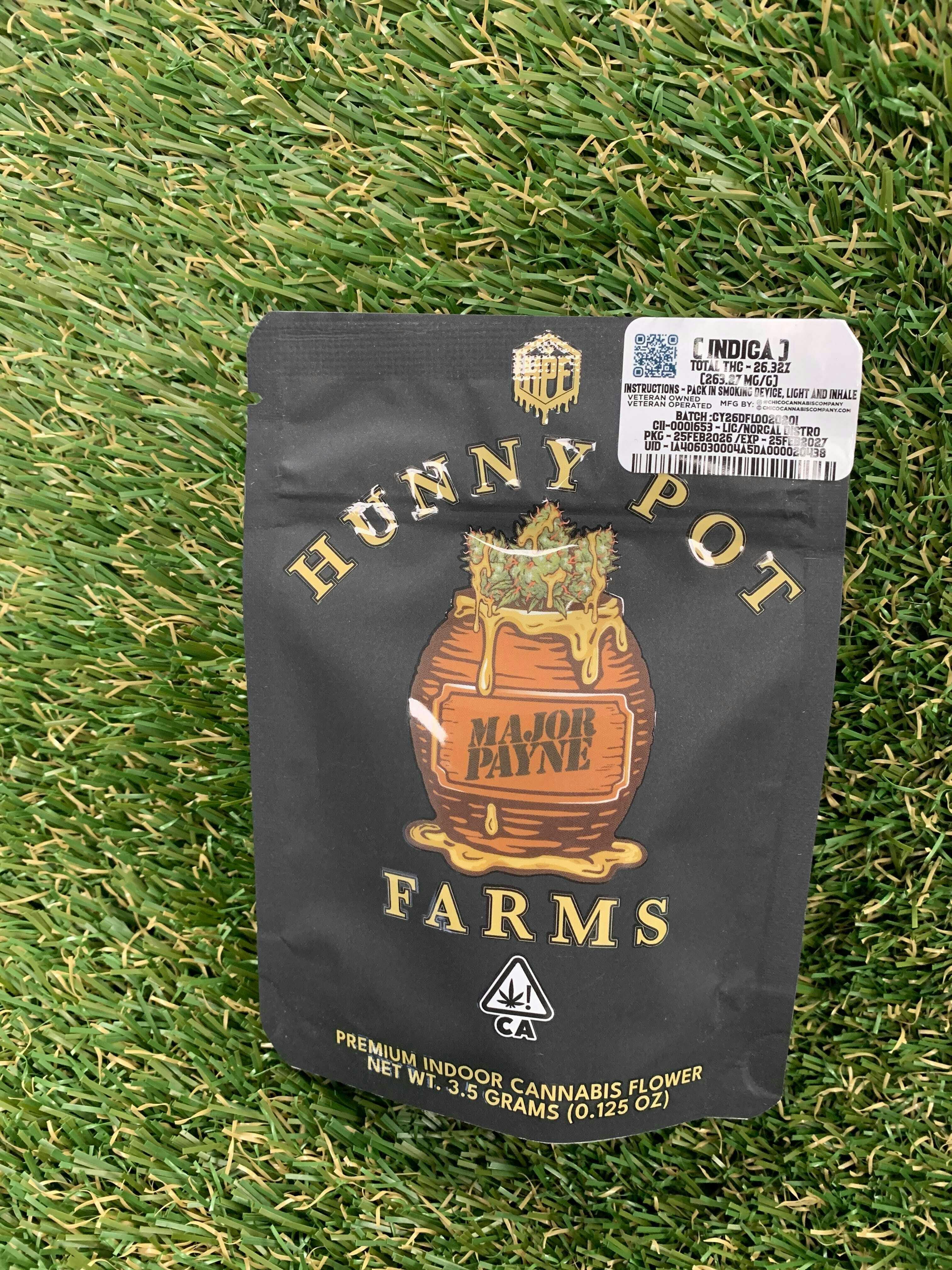 HUNNY POT FARMS - MAJOR PAYNE 3.5G - 1 gram