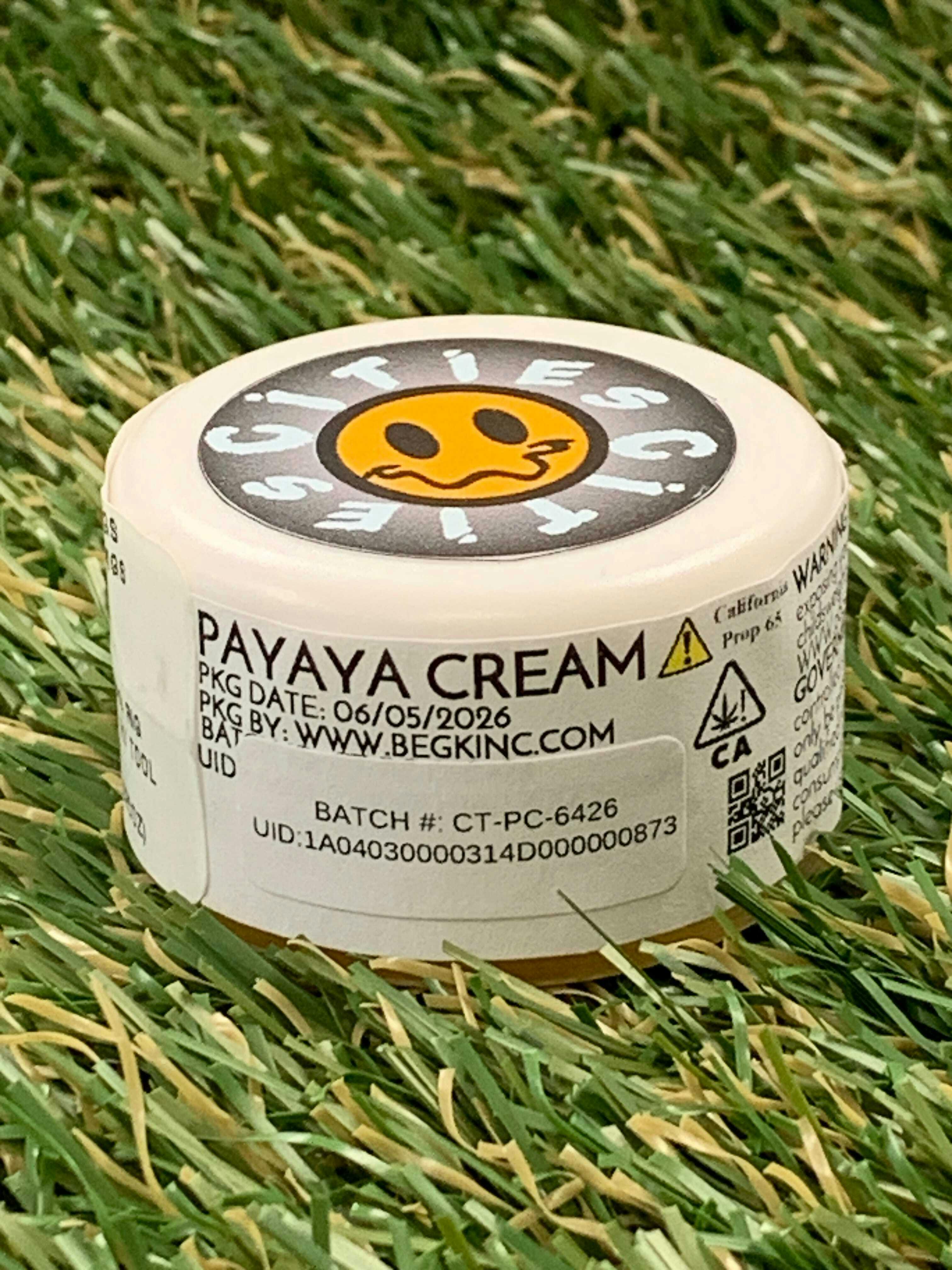 CITIES - PAPAYA CREAM 1G BADDER - 1 gram