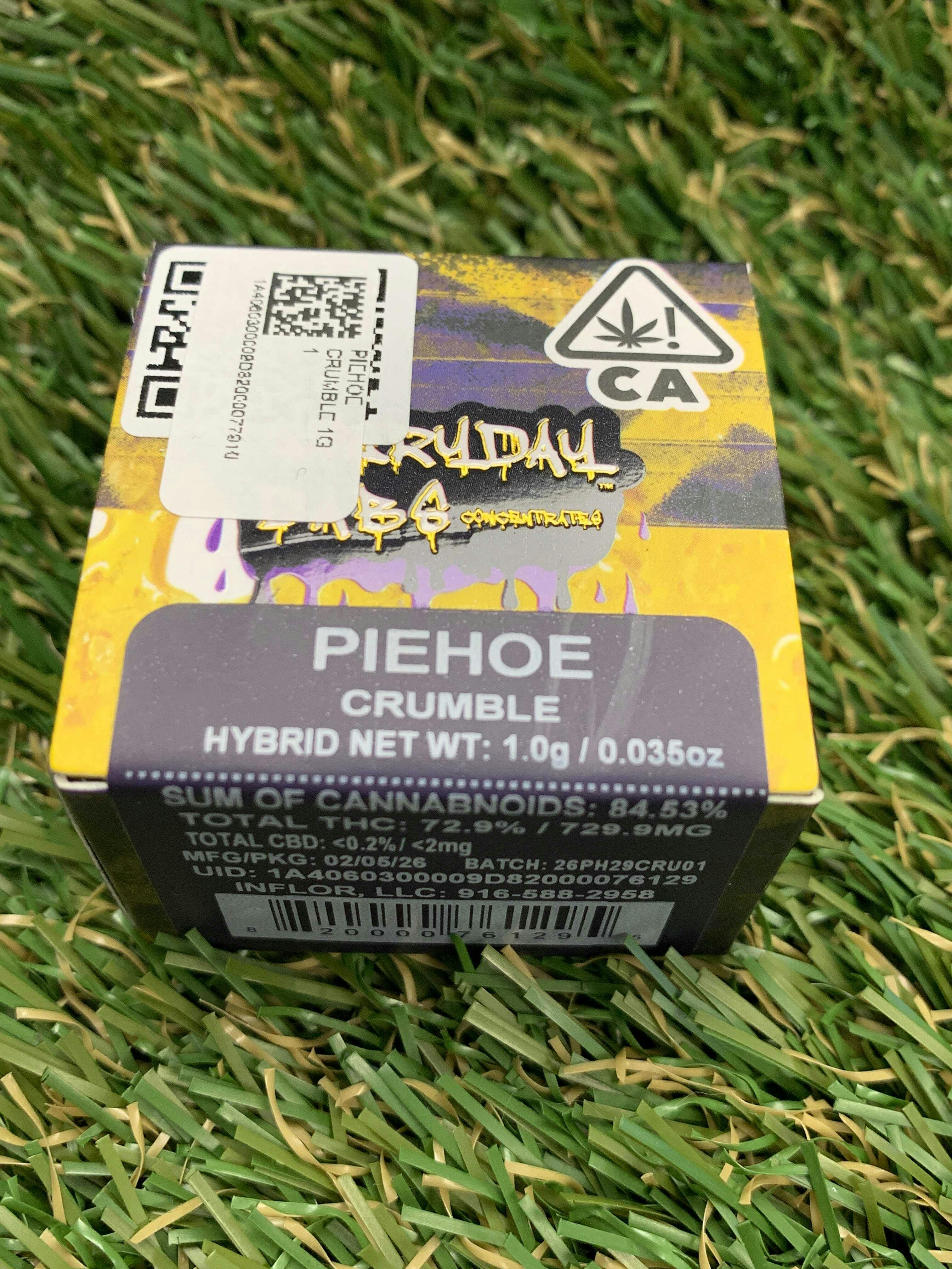 EVERYDAY CANNABIS CO - PIEHOE CRUMBLE 1G - 1 gram