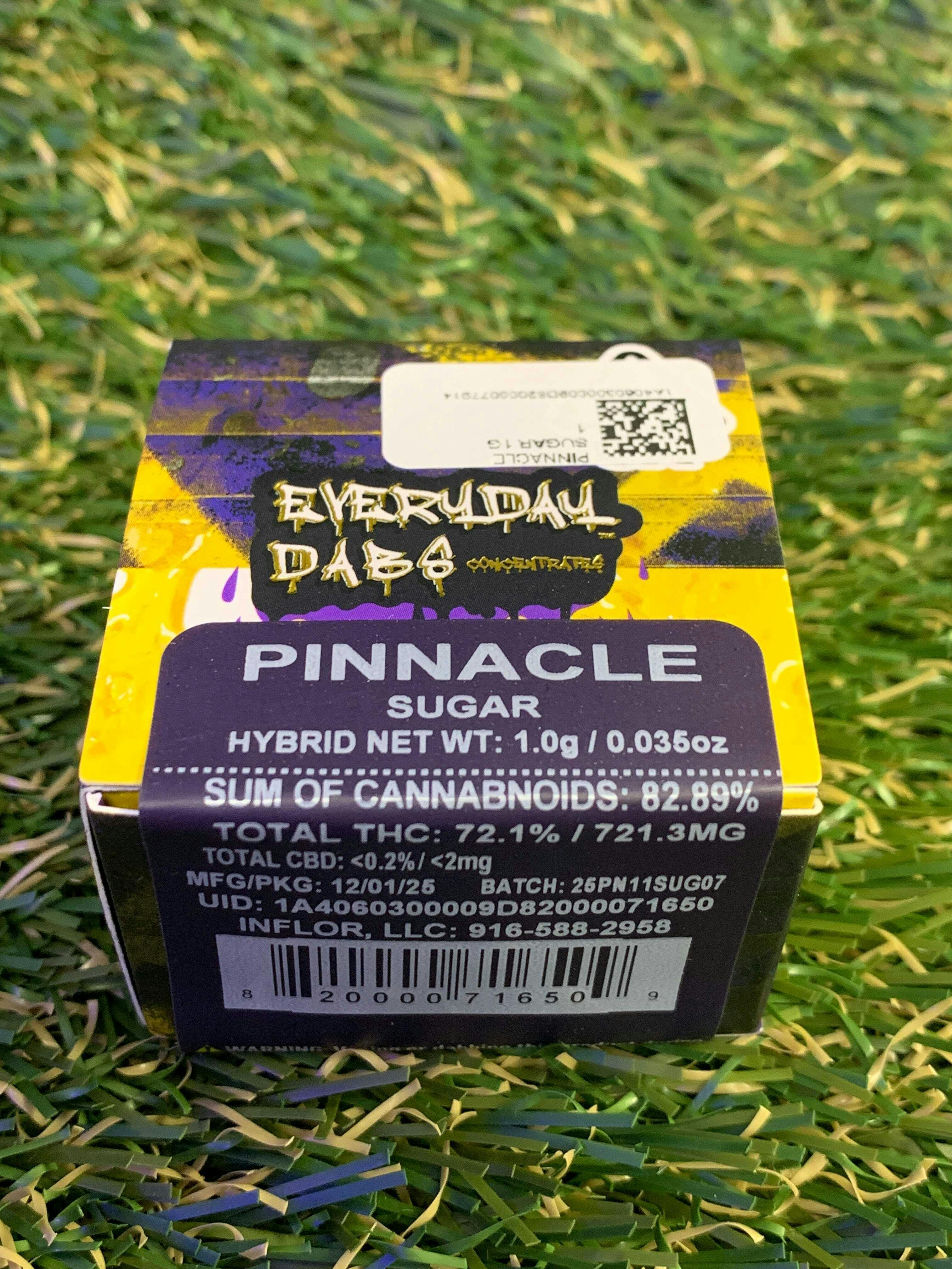 EVERYDAY CANNABIS CO - PINNACLE SUGAR 1G - 1 gram