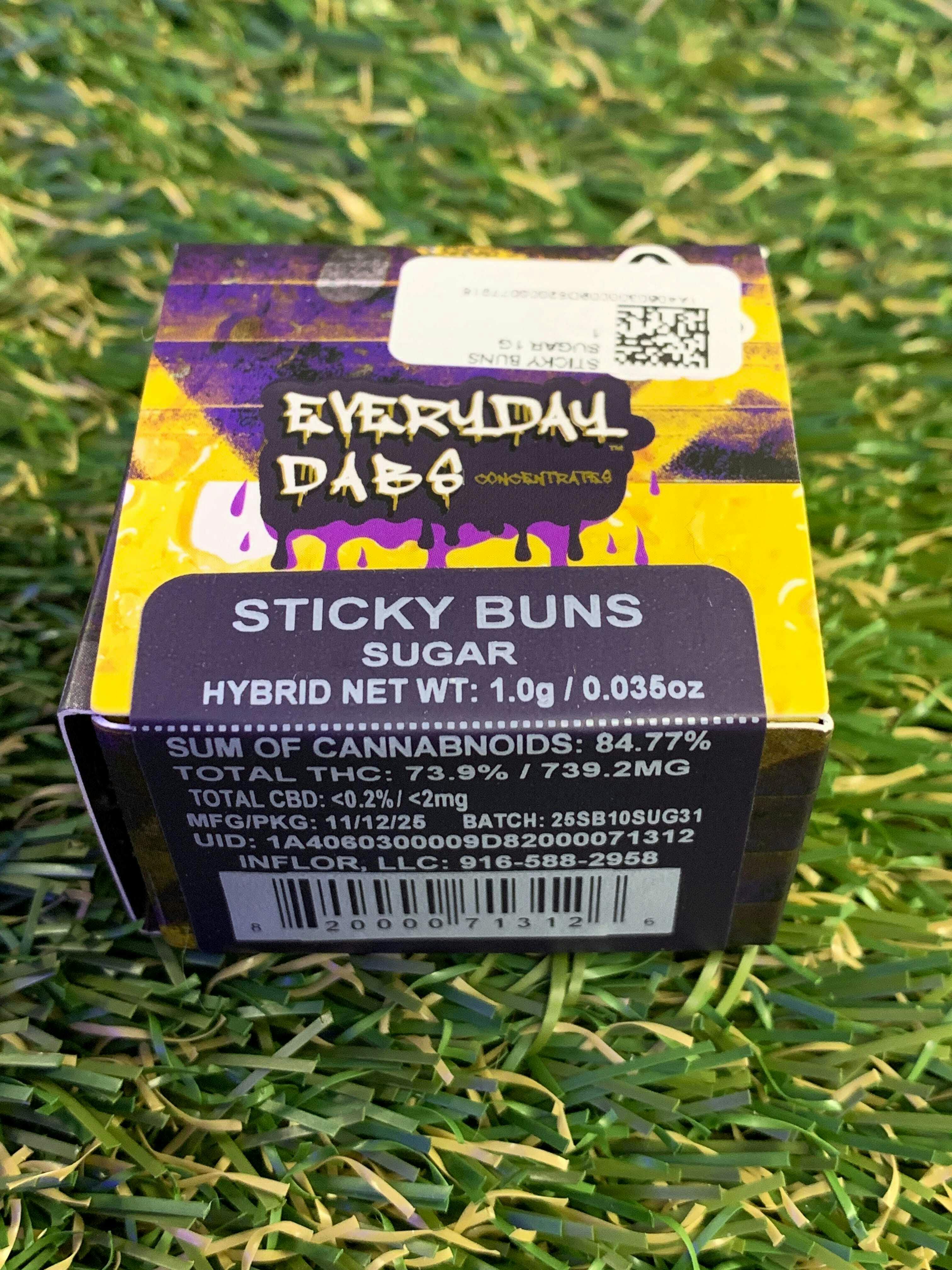 EVERYDAY CANNABIS CO - STICKY BUNS SUGAR 1G - 1 gram