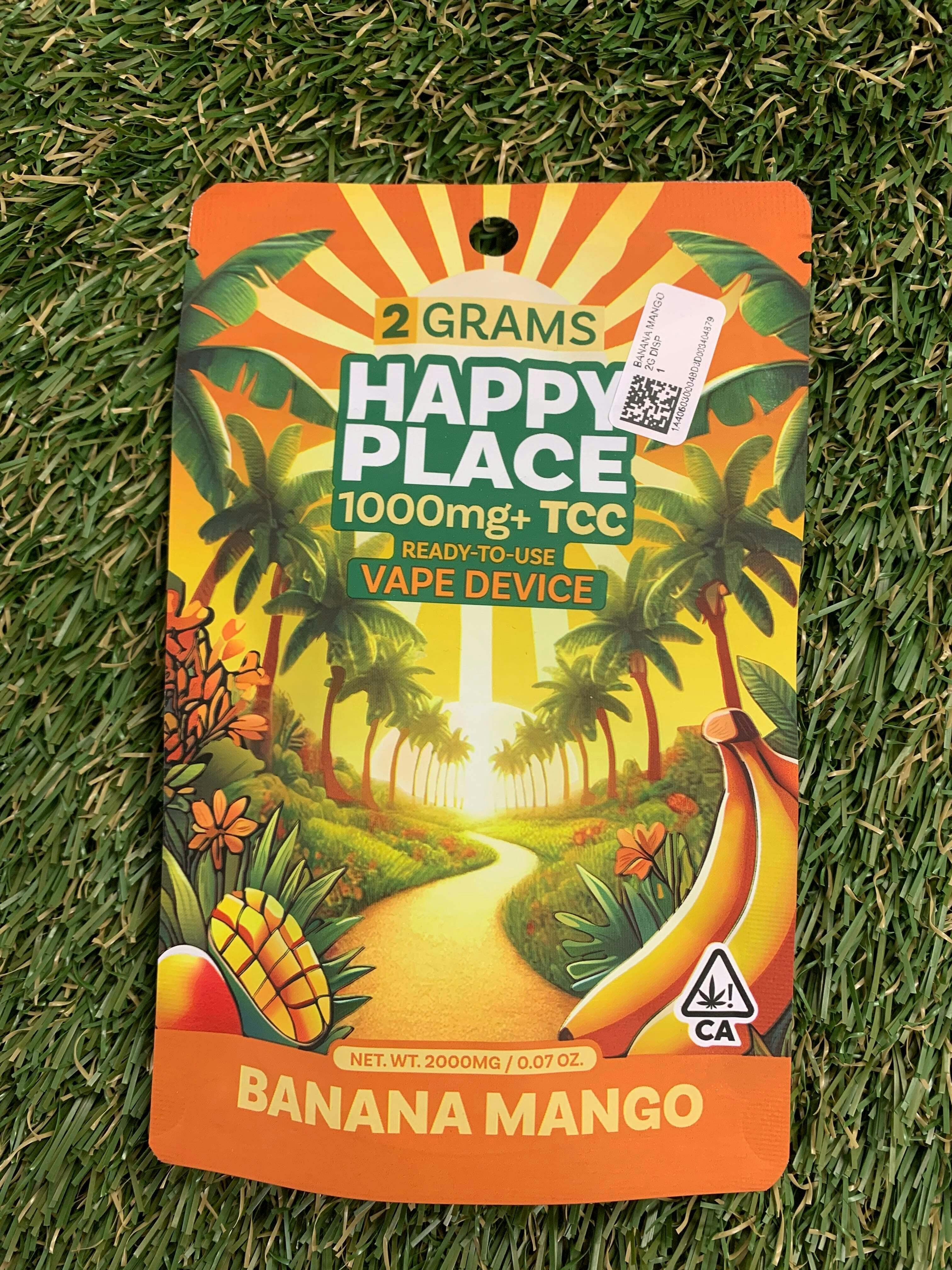 HAPPY PLACE - BANANA MANGO 2G DISP - 1 gram