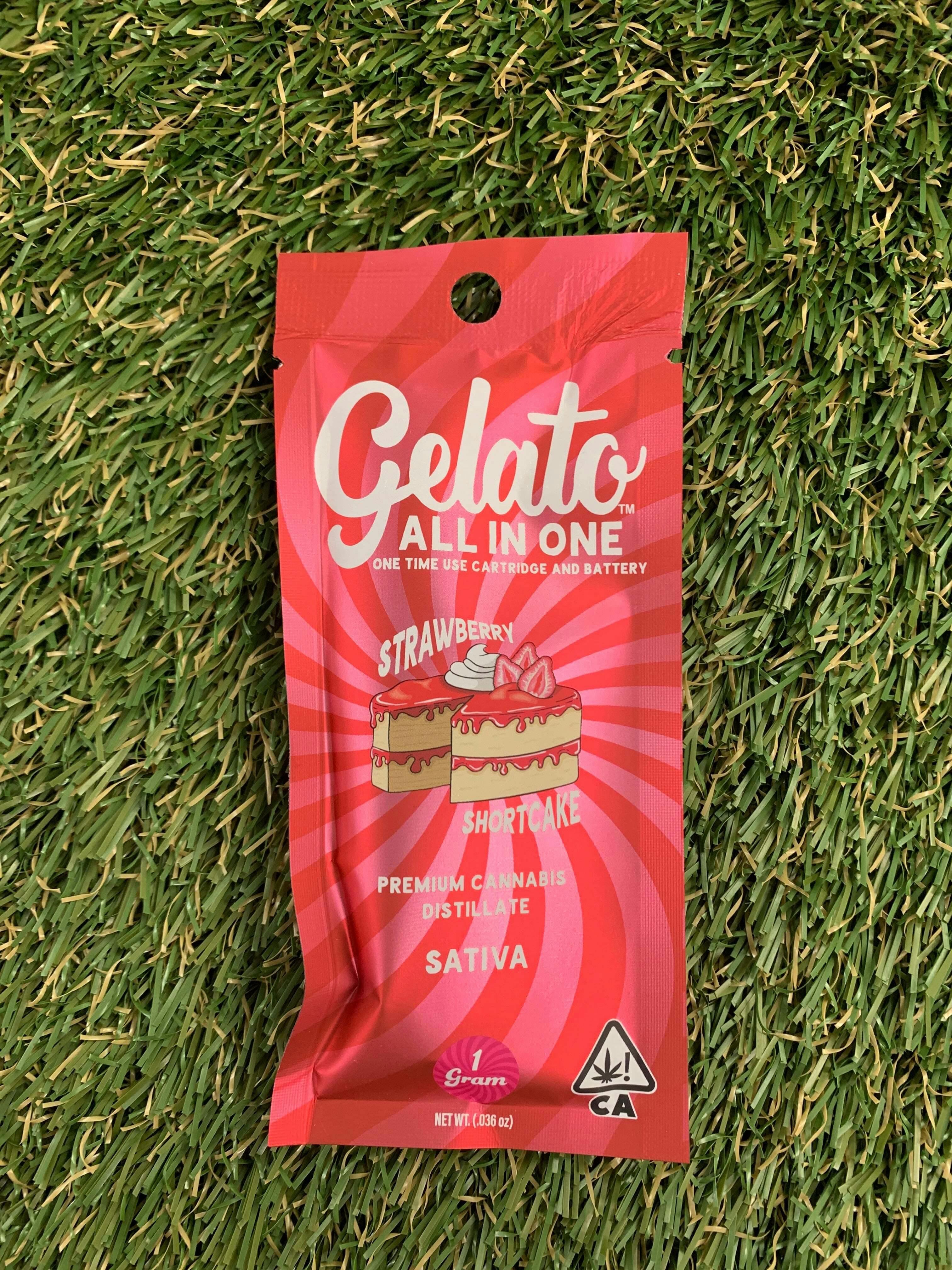 GELATO CANNA CO - STRAWBERRY SHORTCAKE 1G DISP
