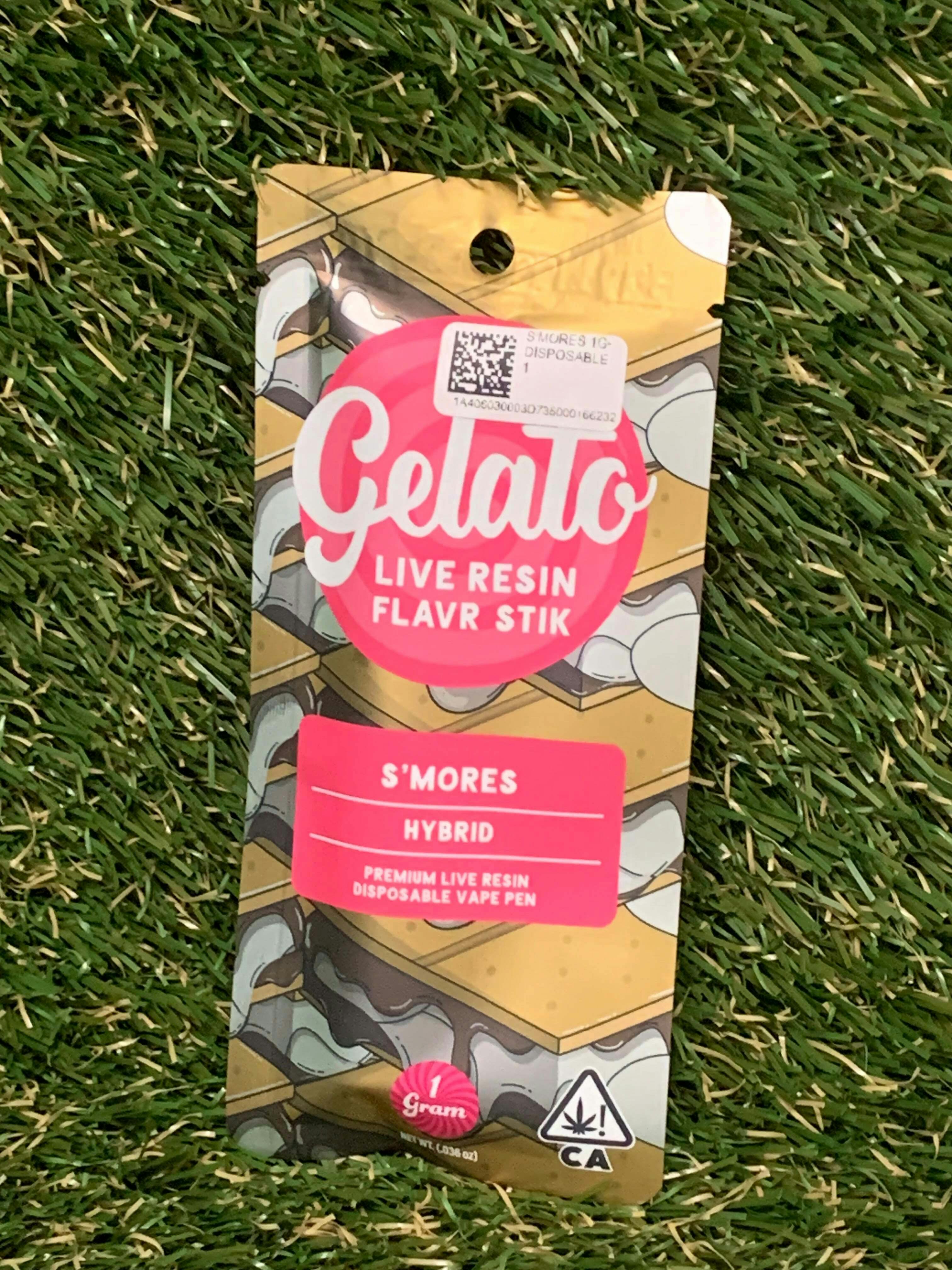 GELATO CANNA CO - S'MORES LR 1G DISPOSABLE - 1 gram
