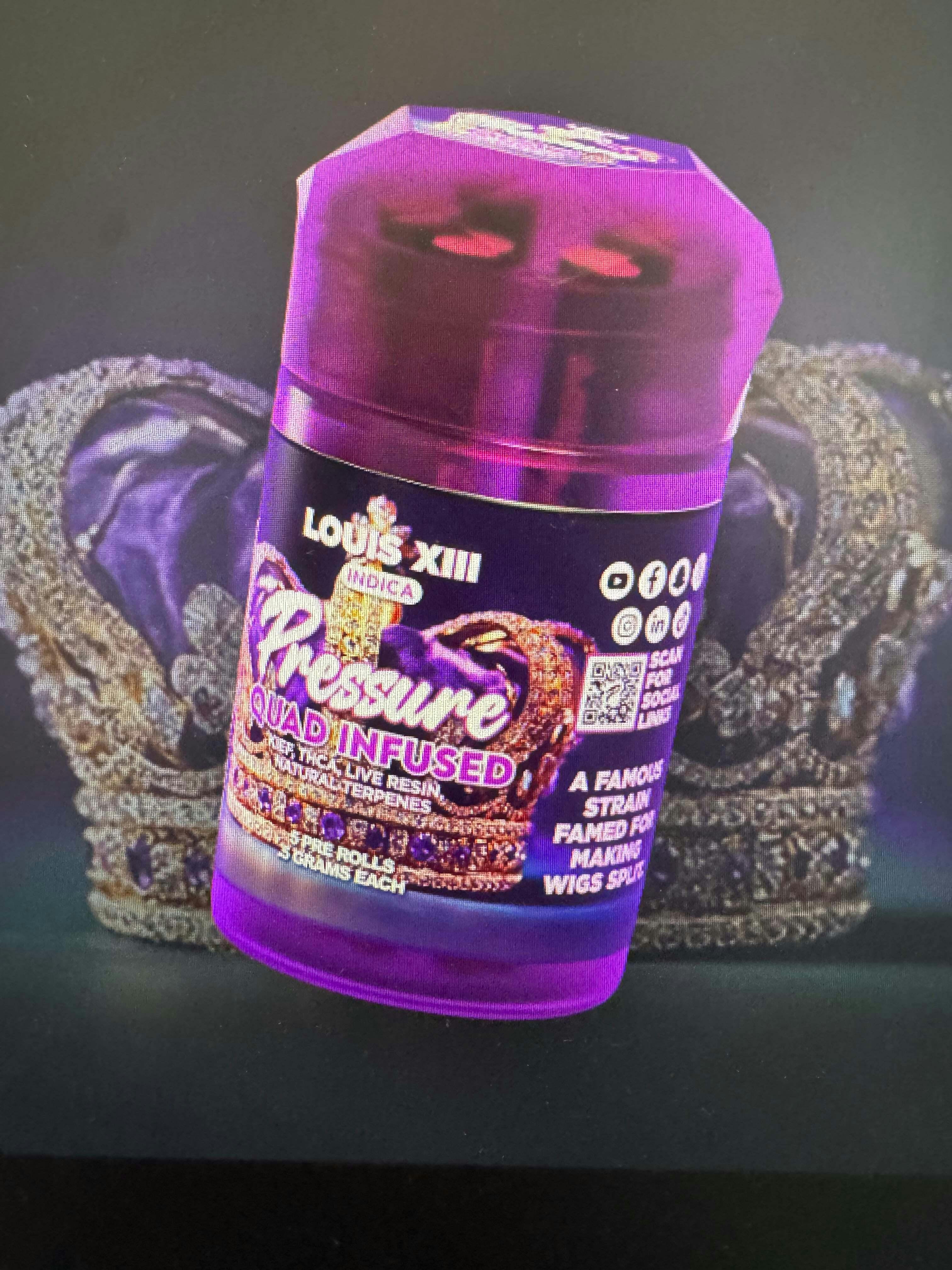 Pressure Extracts - LOUIS XIII QUAD INFUSED 5PK - 1 gram