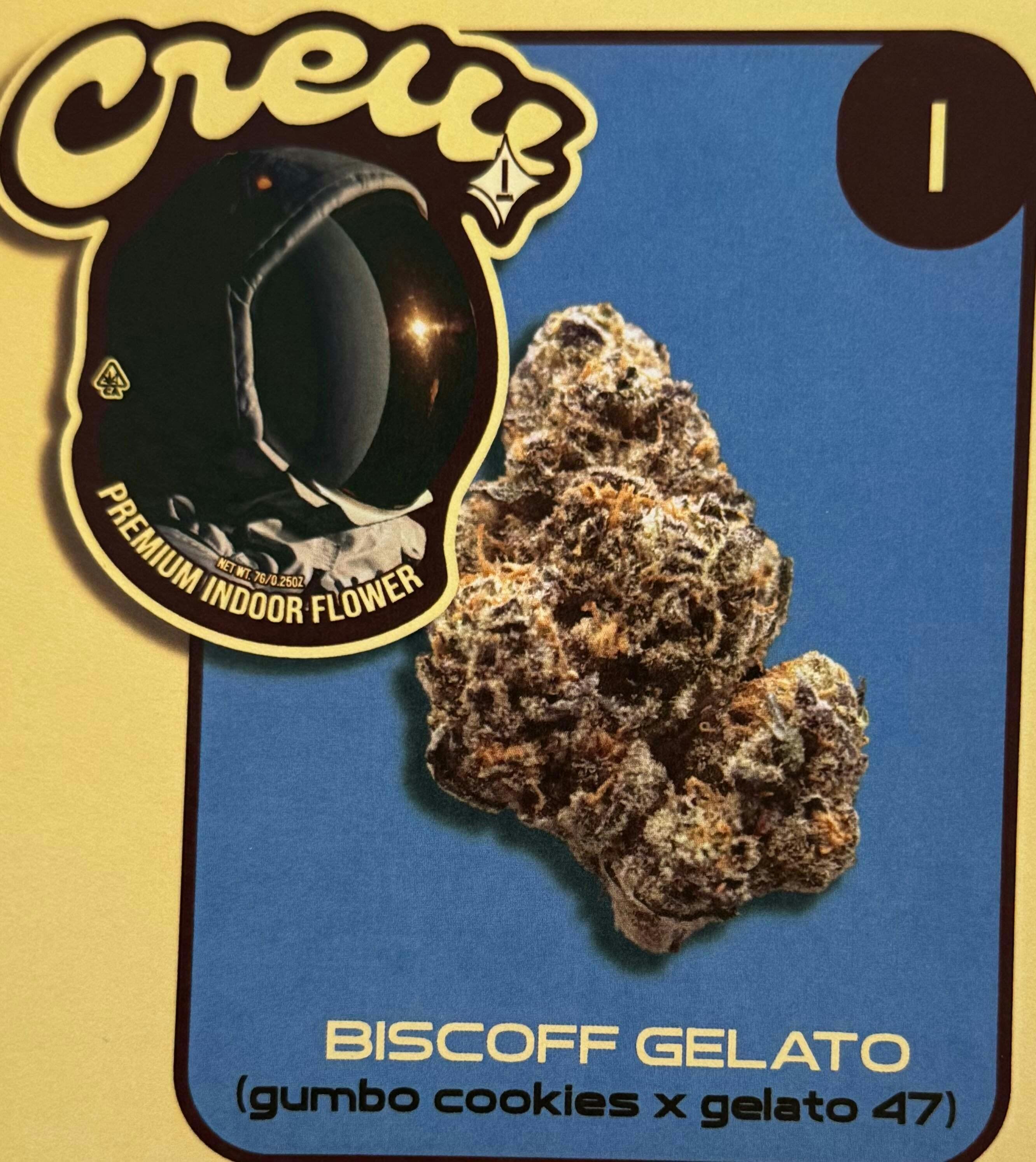 CREW - BISCOFF GELATO 7G BIG - 1 gram