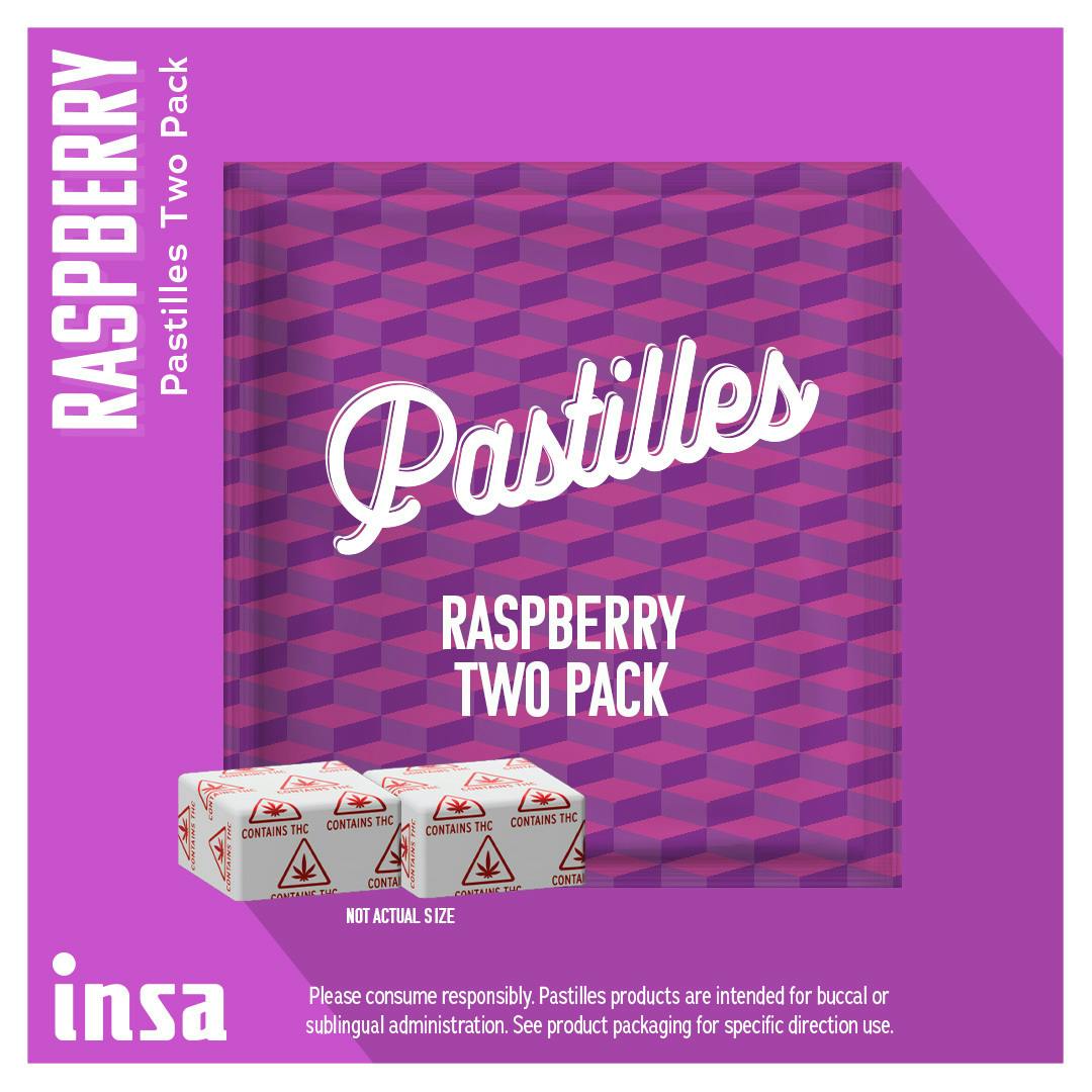 Raspberry Diamond Infused Pastilles 2ct