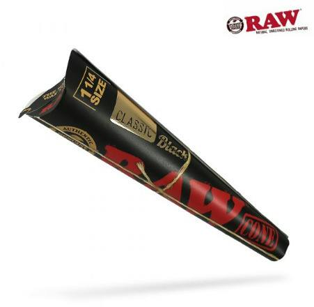 Raw Cone Black 1 1/4 6ct