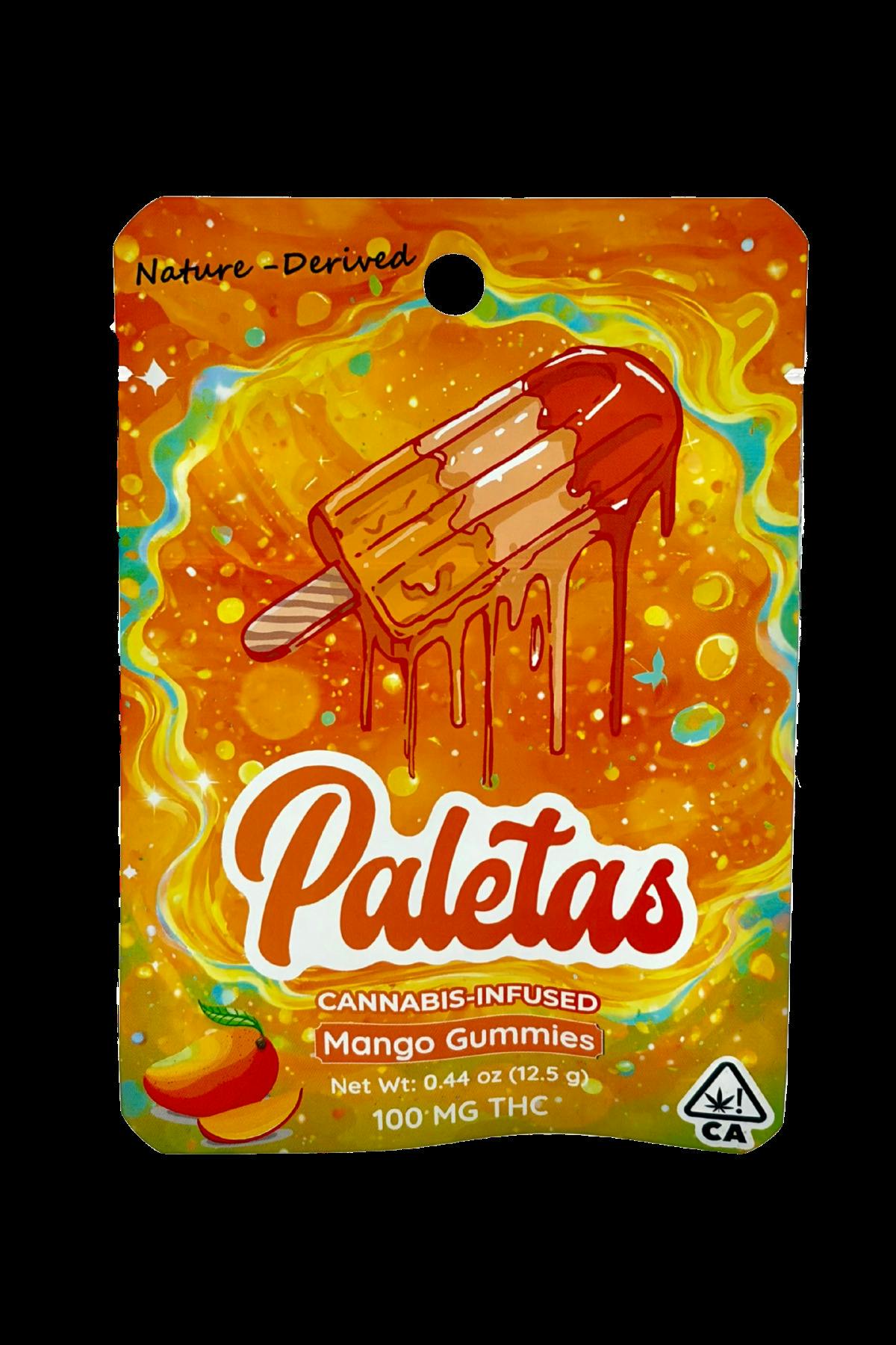 Paletas: Paletas Mango Sativa Gummy 100mg