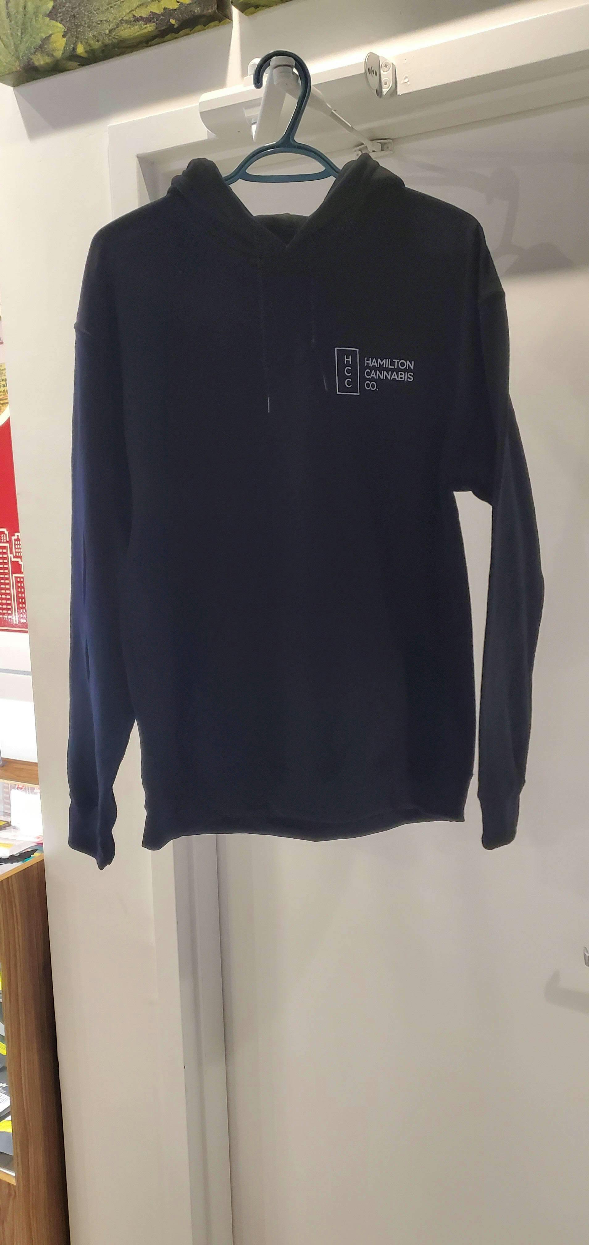 HCC BLACK HOODIE (LARGE)