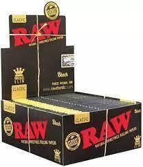RAW BLACK KING SLIM PAPER