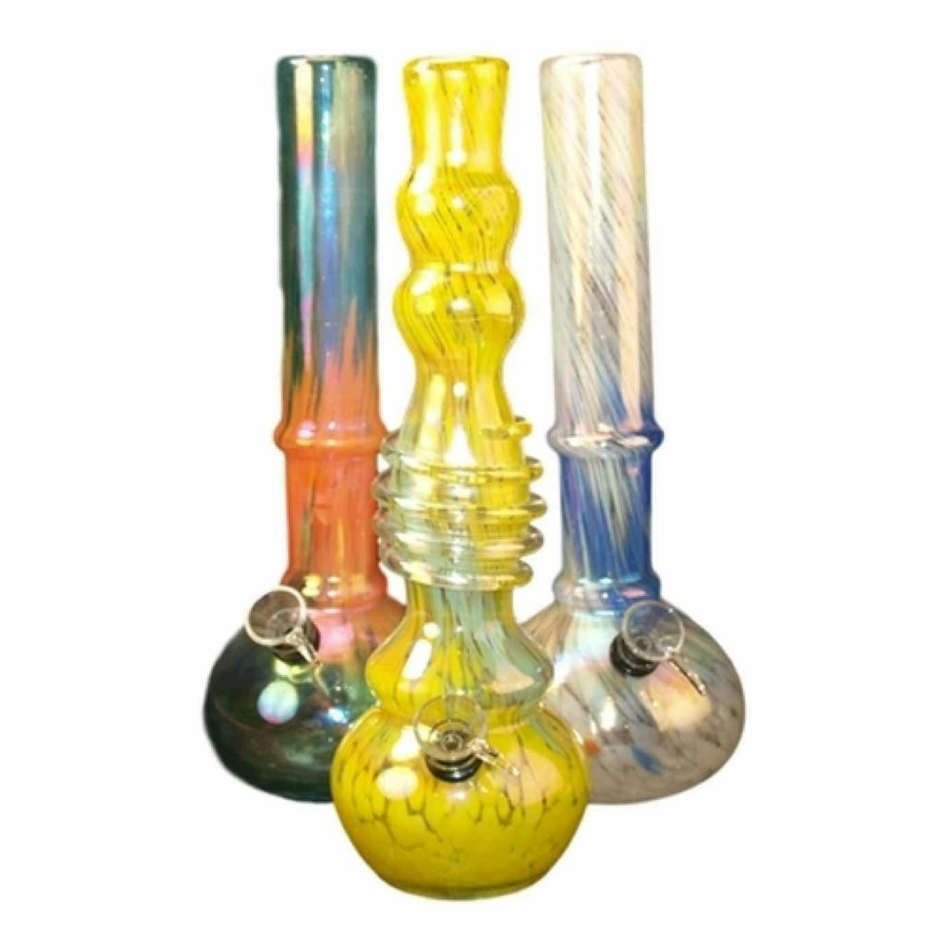 12” Soft Glass Water Bong