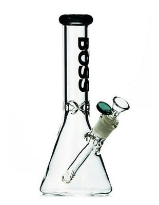 BOSS- 10” Glass Beaker Bong