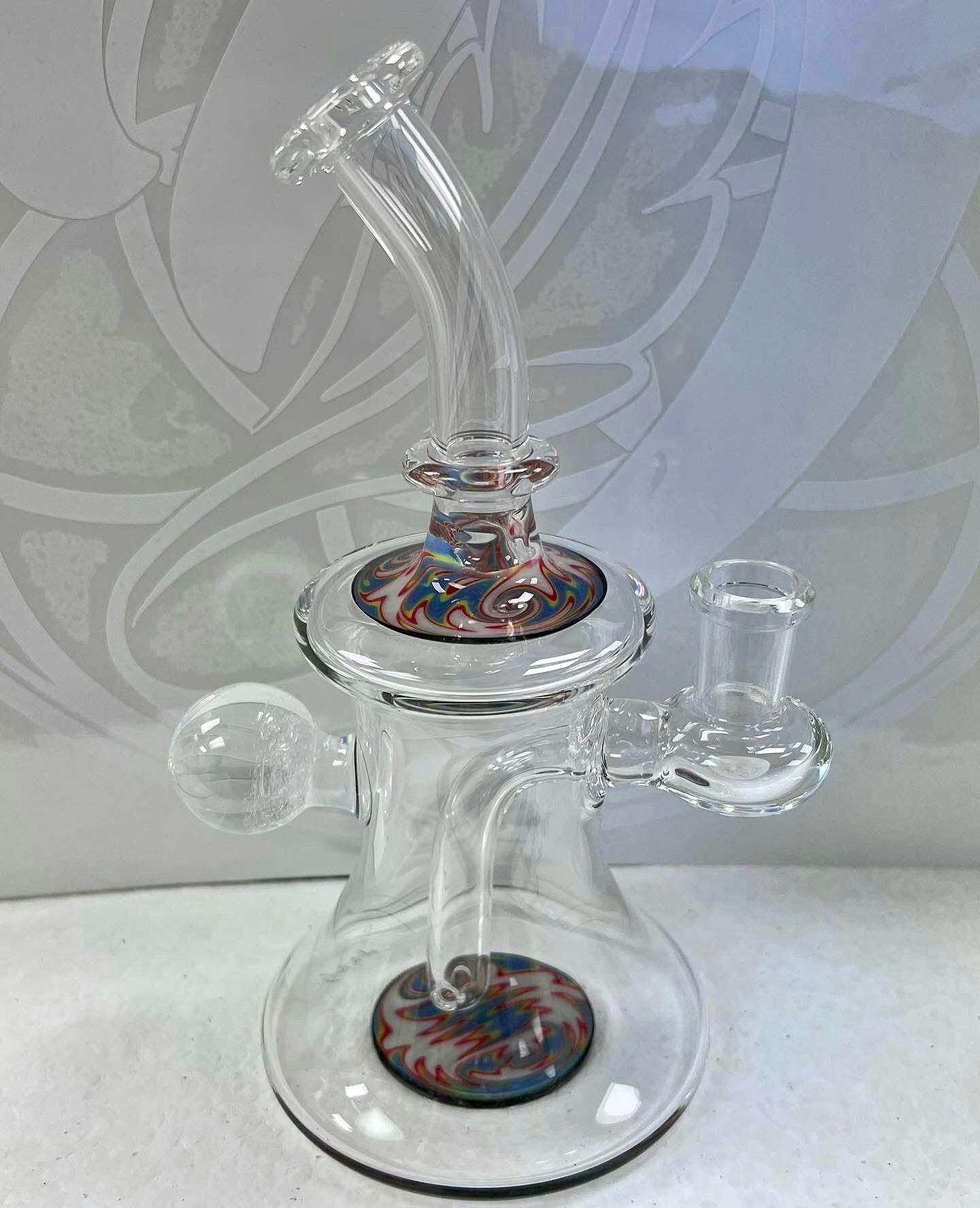 Boss Haas Glass Linework Banger Hanger
