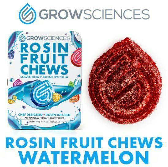 Grow Sciences | Watermelon Rosin Infused Chews [H]