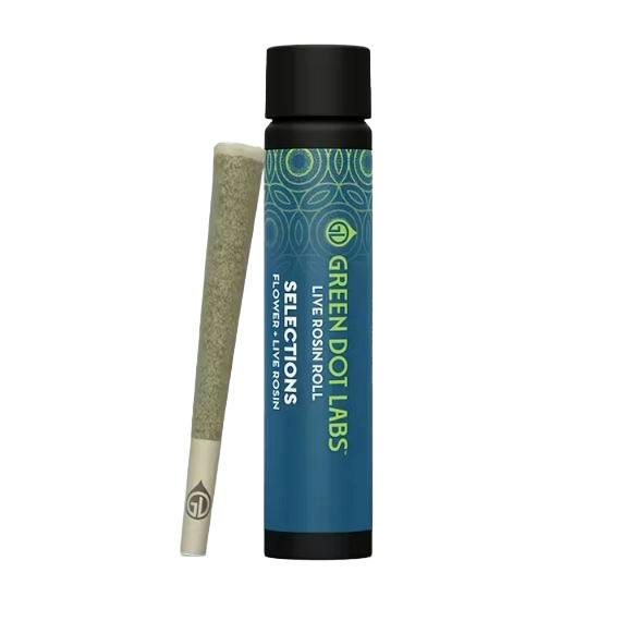 Green Dot Labs | Screaming OG + Krunk Berries Live Rosin Infused PreRoll