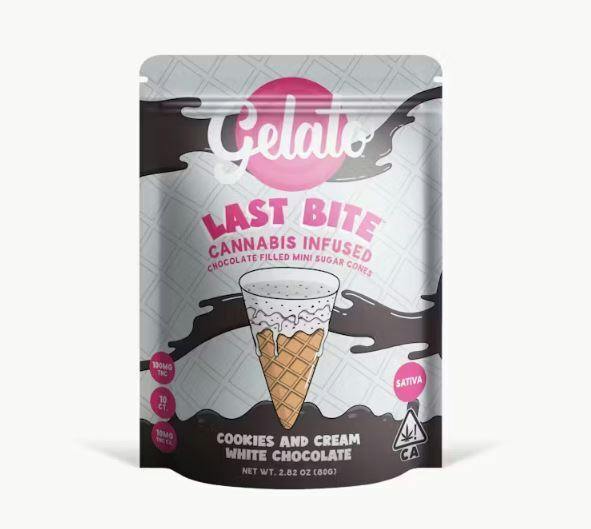 Gelato Last Bite | Cookies & Cream Cones 10Pk [S]