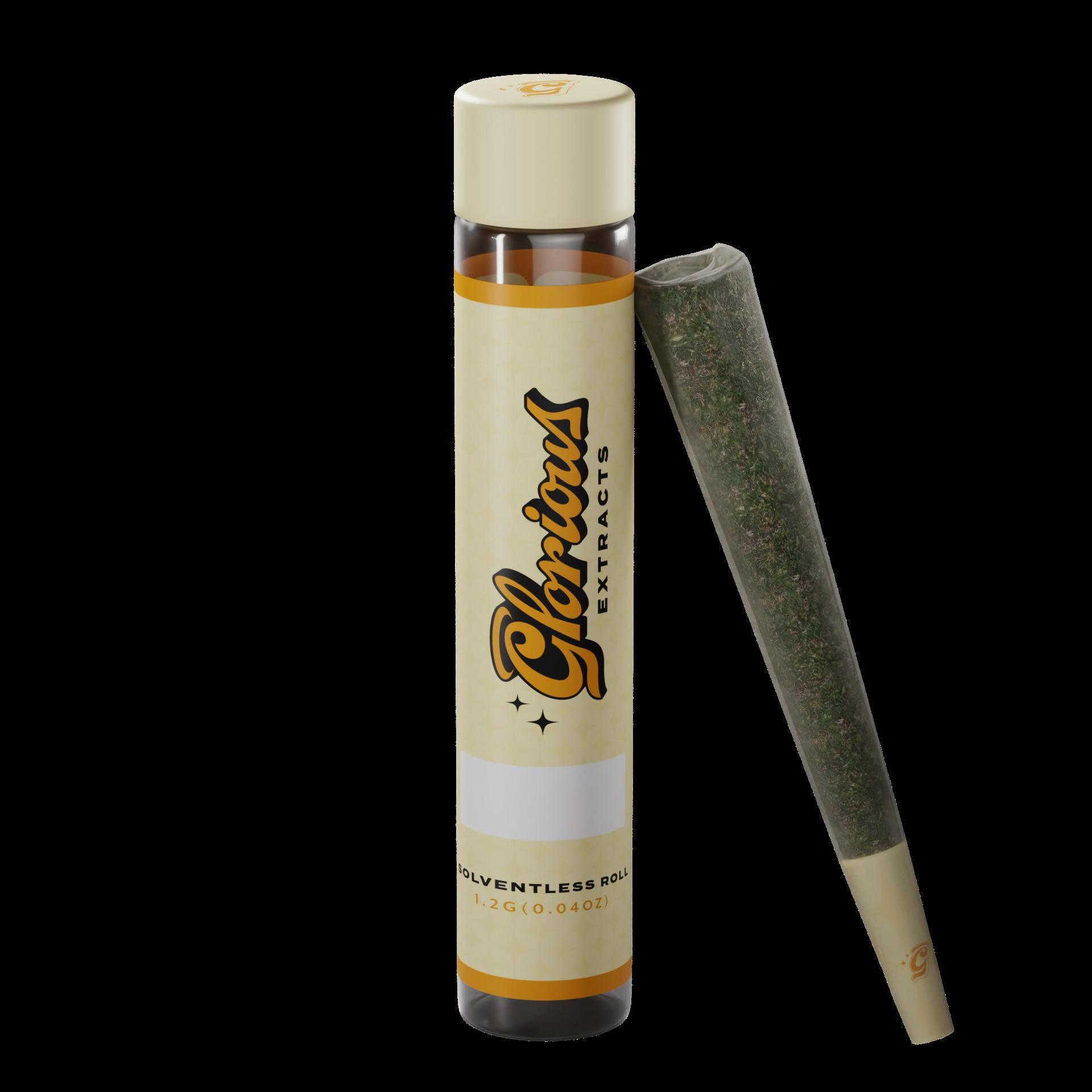 Glorious Extracts | Lemon Pound Cake x Live Hash Rosin Infused PreRoll
