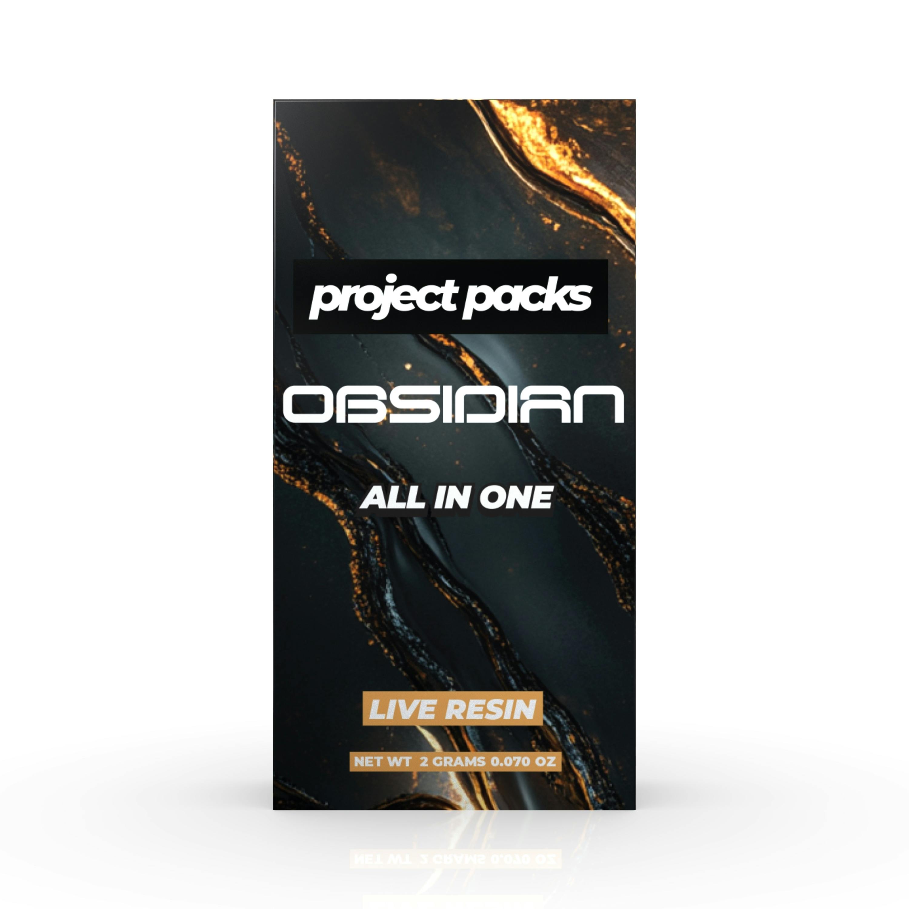 Project Packs | Obsidian Live Resin All-in-One