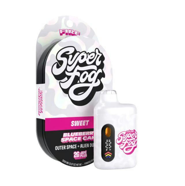 MFused Fire | Blueberry Space Cake Liquid Diamond All-in-One