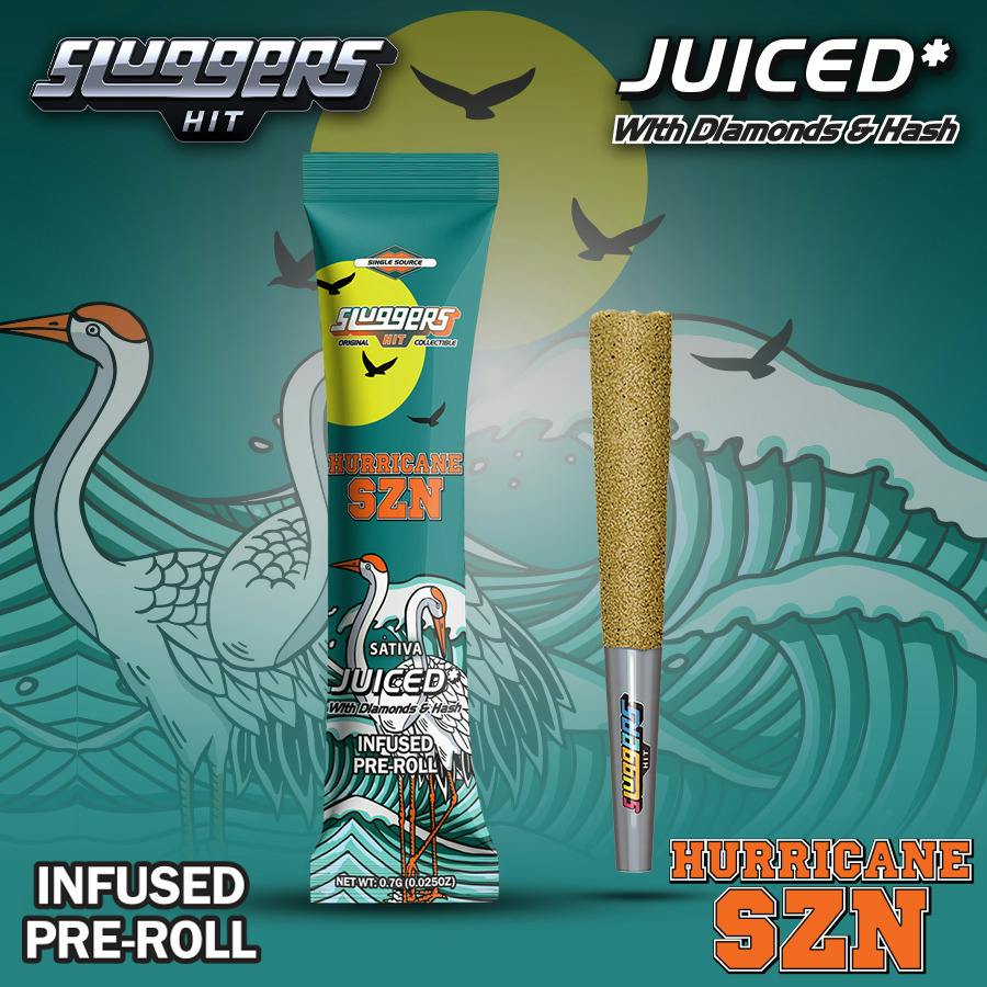 Sluggers | Hurricane SZN Infused PreRoll