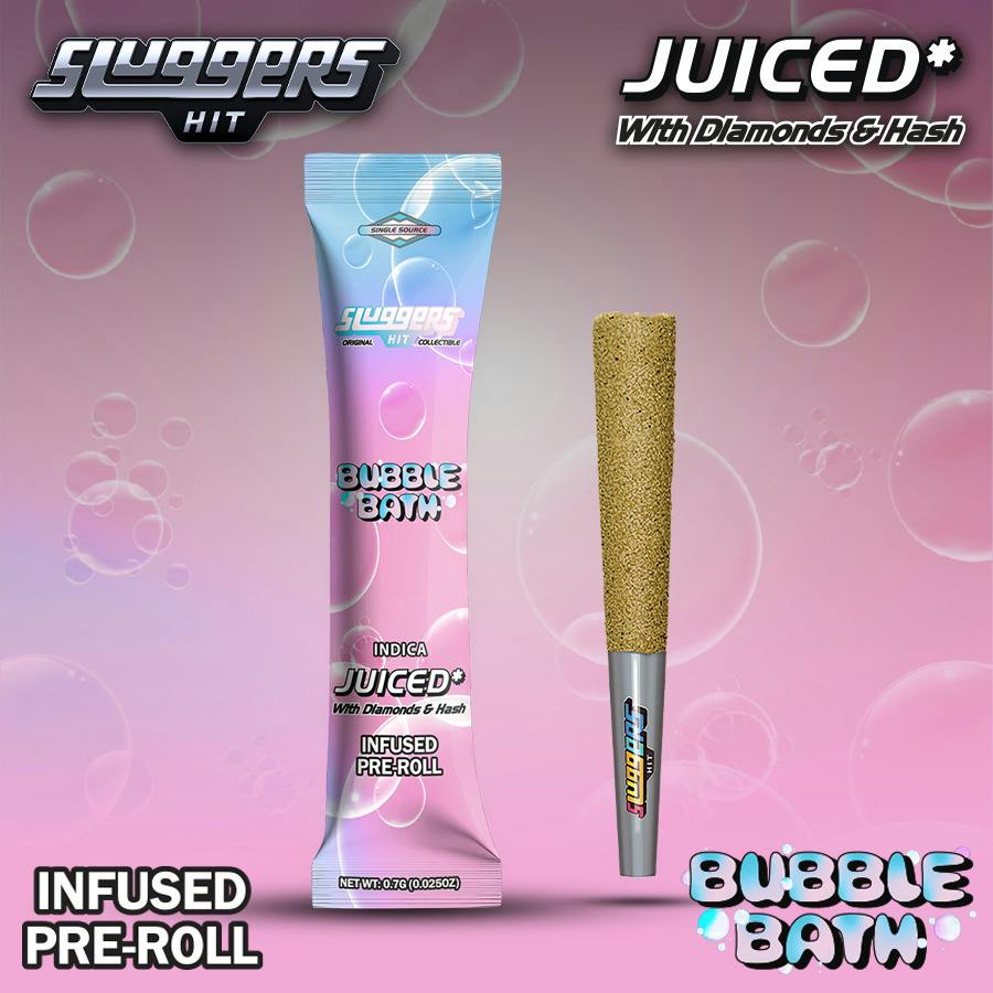 Sluggers | Bubble Bath Infused PreRoll
