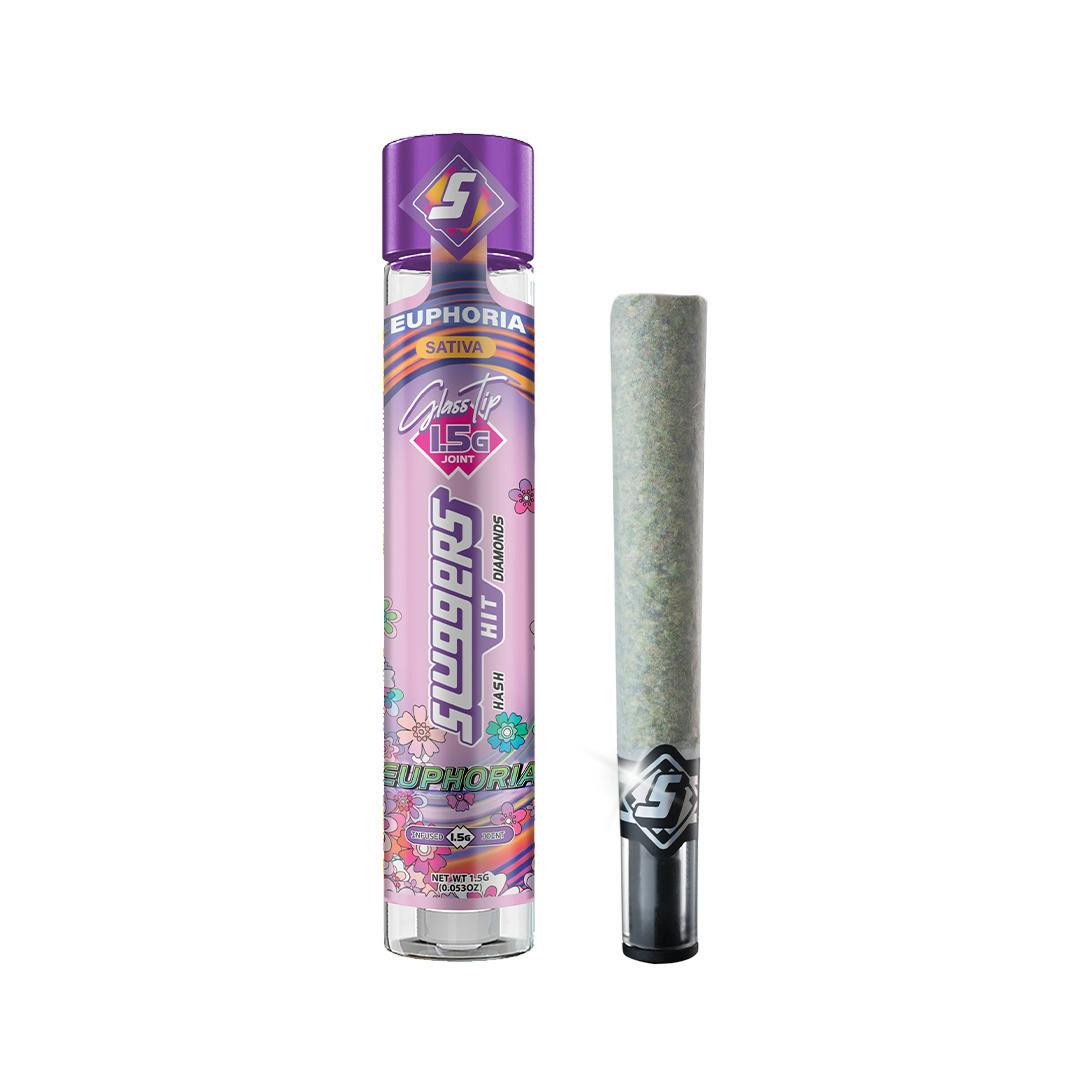 Sluggers | Euphoria Glass Tip Infused PreRoll