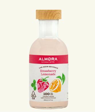 $15 | STRAWBERRY LEMONADE | 100MG | ALMORA FARM at Palm Royale Collective Dispensary and Lounge | Cathedral City