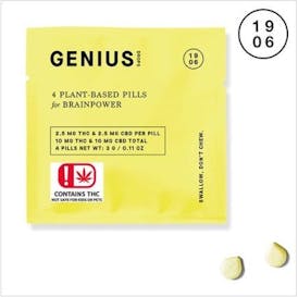 1906 Genius Pouches- 2.5mg | 2.5mg CBD