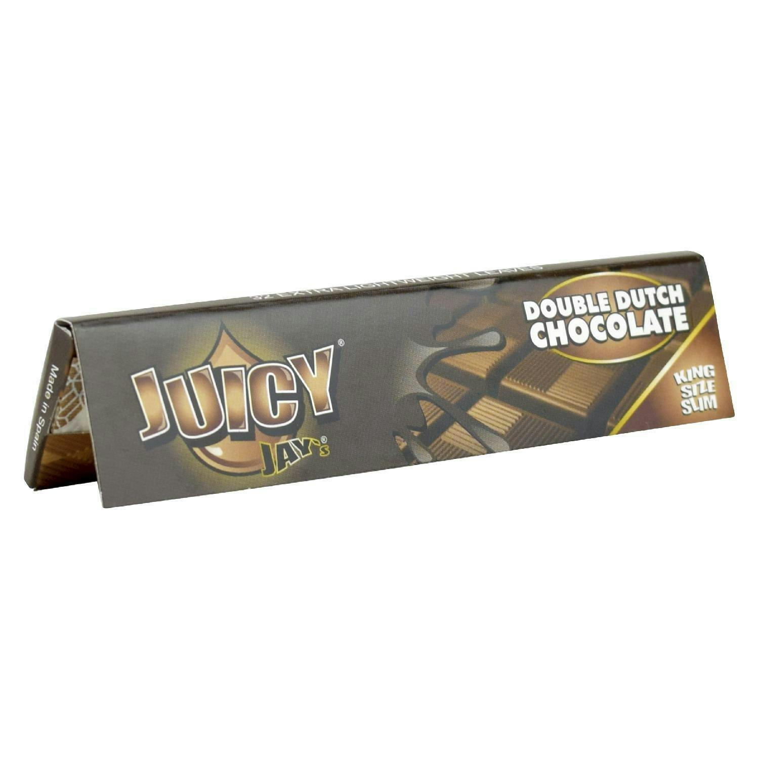 Juicy Jays - Double Dutch Chocolate King Slim Rolling Papers - King Size