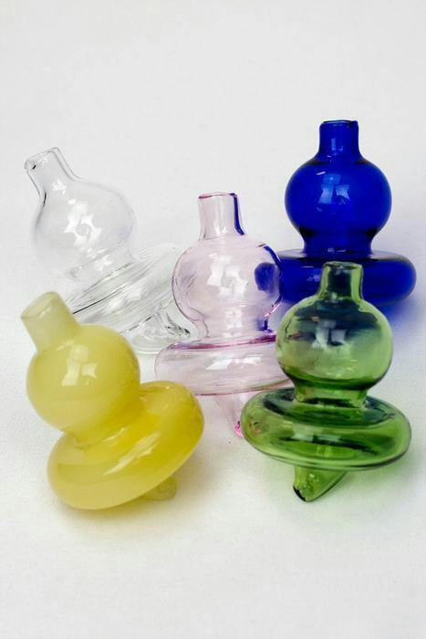 Round Carb Cap - Green