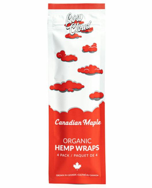 Low Cloud Organic Hemp Wraps - Canadian Maple