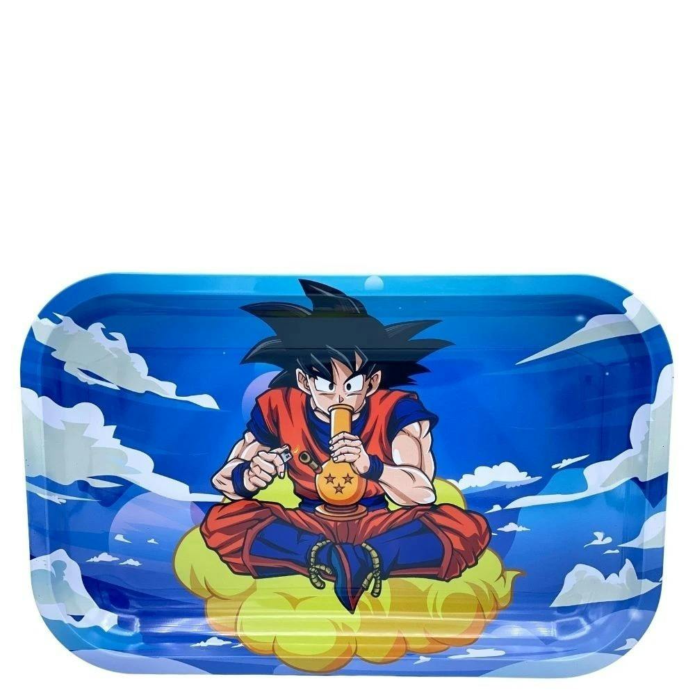 Smoke Arsenal - DBZ Metal rolling tray with 3D magnetic premium tray cover Bundle (Medium) - Gear