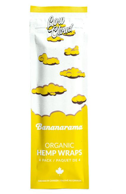 Low Cloud Organic Hemp Wraps - Bananarama
