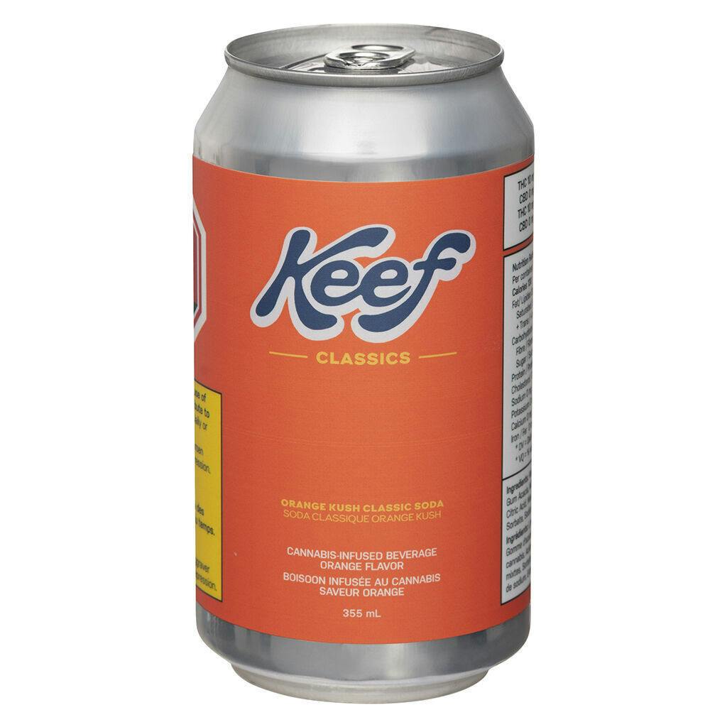 Keef - Orange Kush Classic Soda - Hybrid - 1x355ml