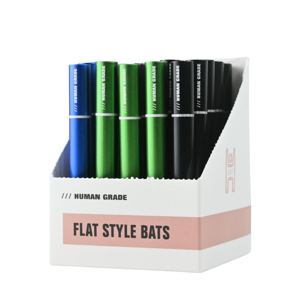 Human Grade - 3" Flat Style Taster Bat (one hitter) - Pipe