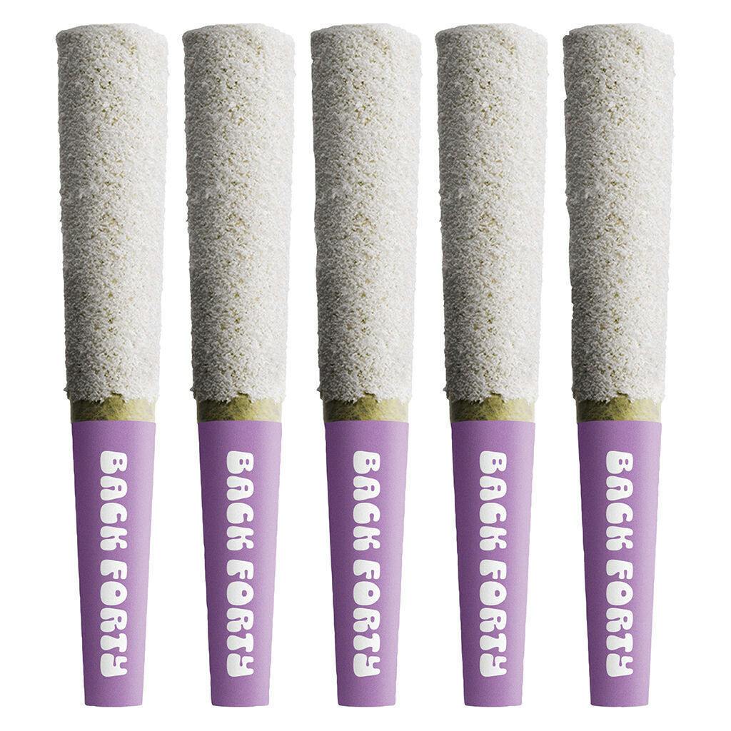Back Forty - Frosted Icicles Infused Pre-roll - Iced Grape - Sativa - 5x0.5g
