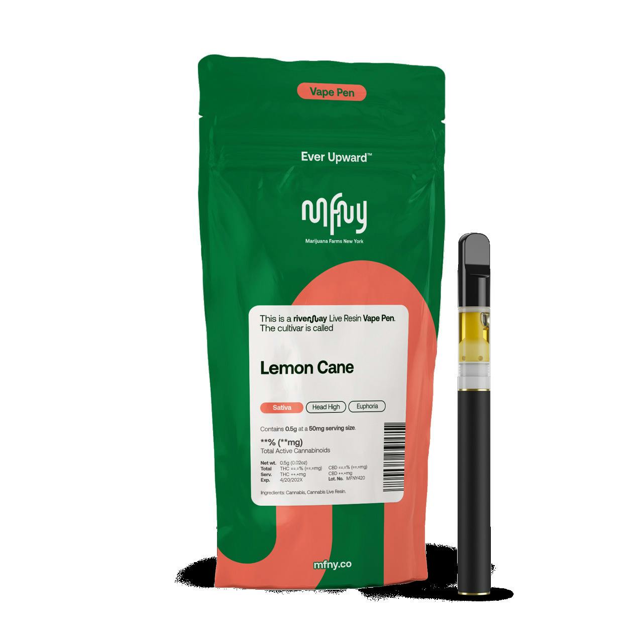 Lemon Cane | Live Resin Disposable cannabis product