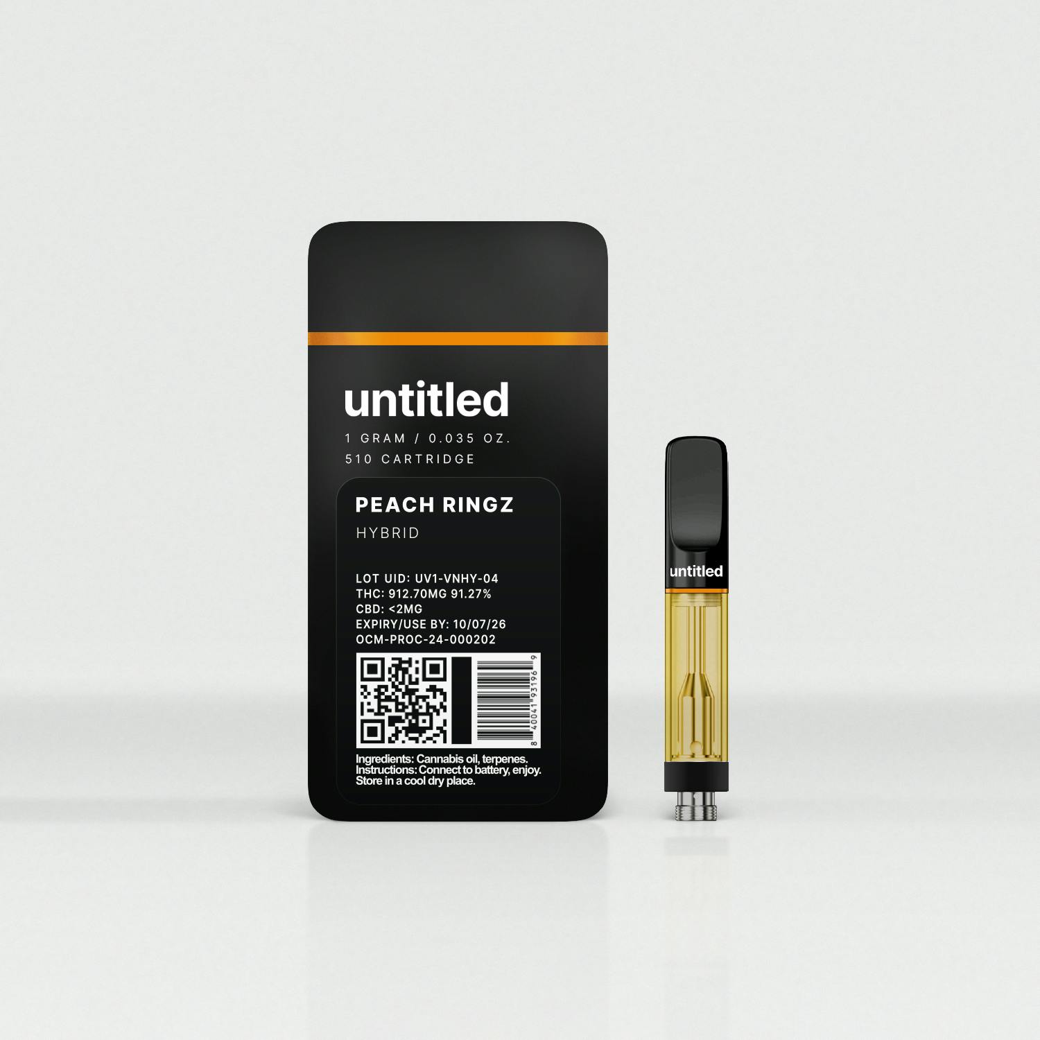 Peach Ringz | Cart cannabis product